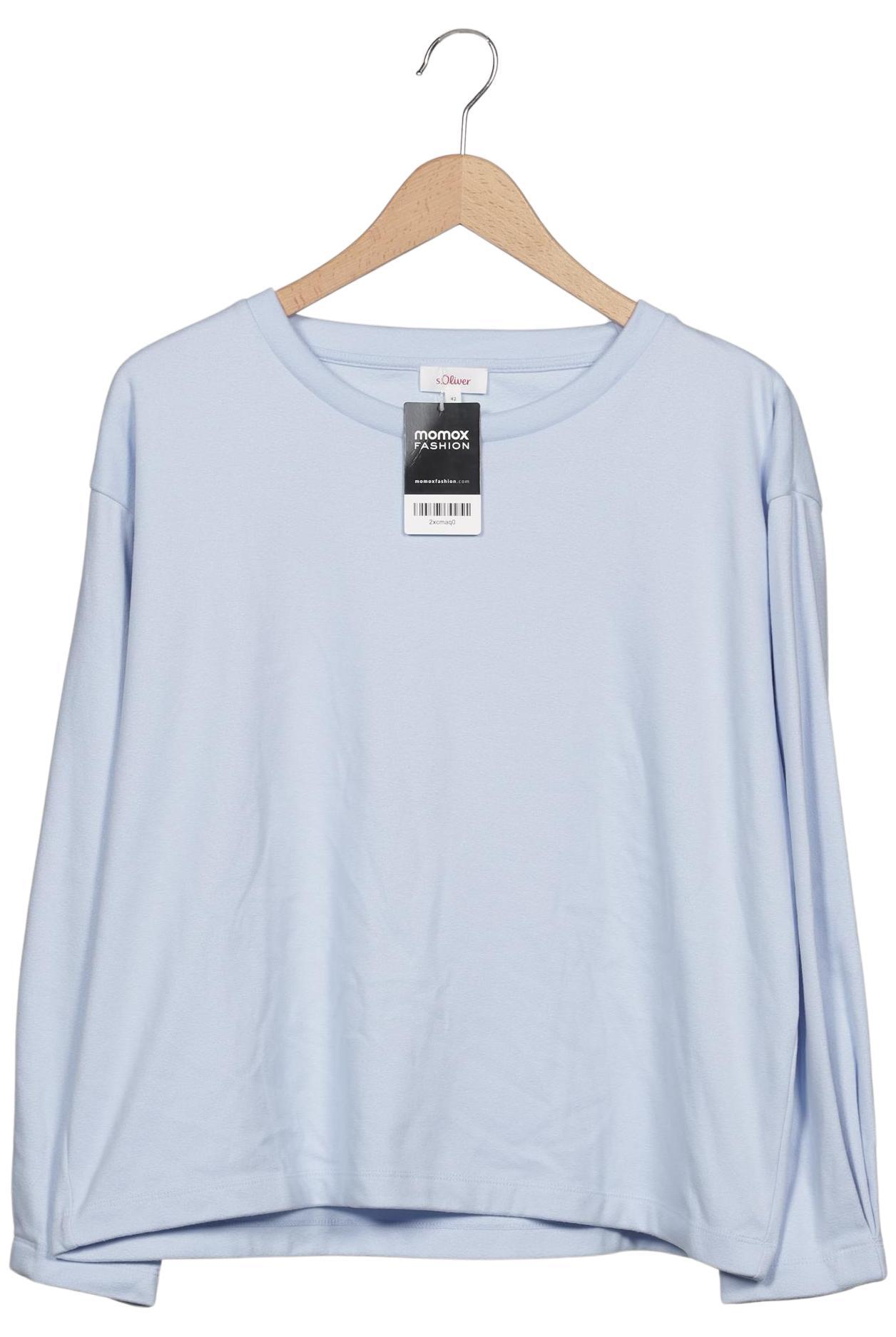 

s.Oliver Damen Sweatshirt, hellblau, Gr. 42