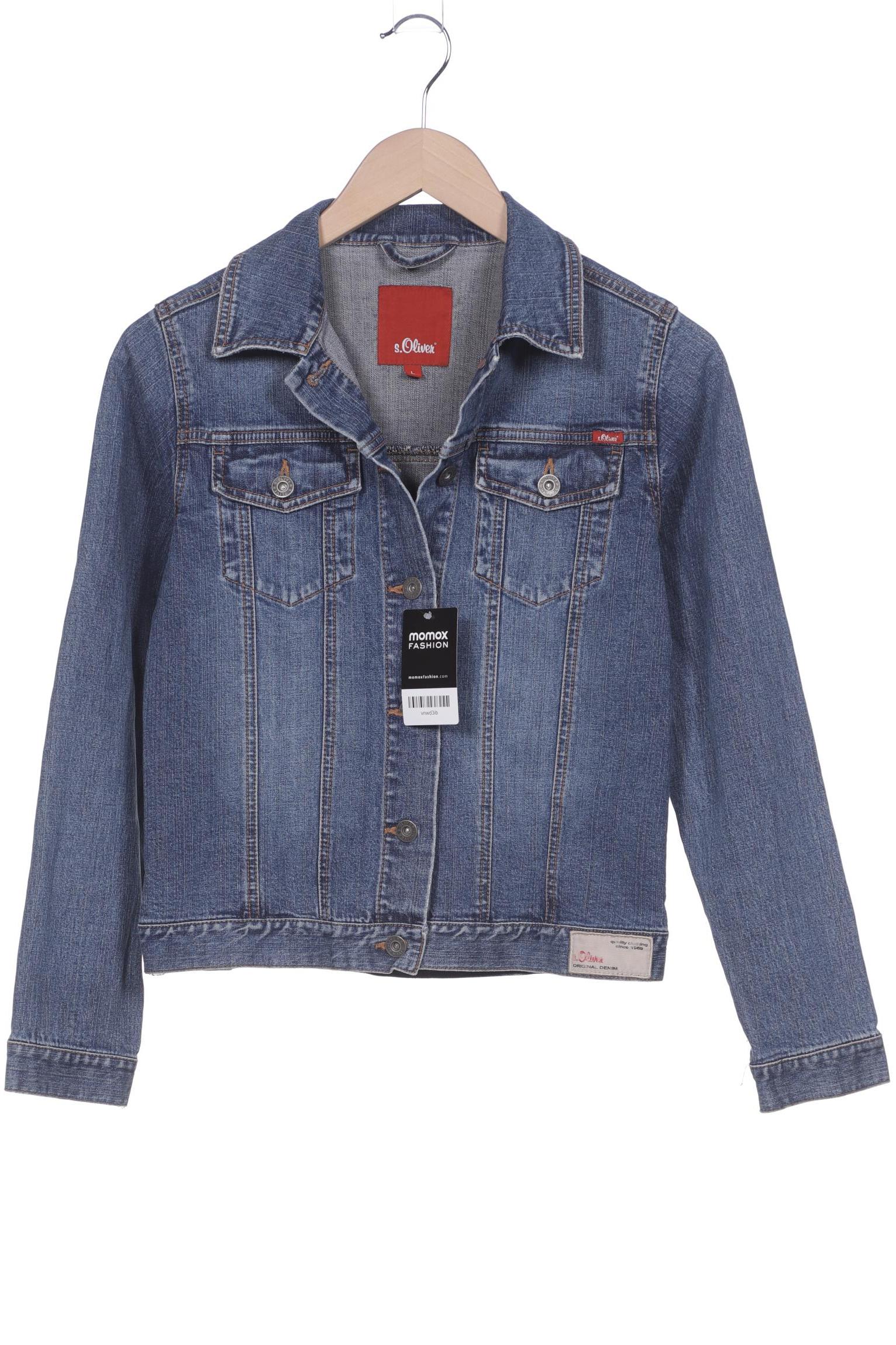 

s.Oliver Damen Jacke, blau, Gr. 42