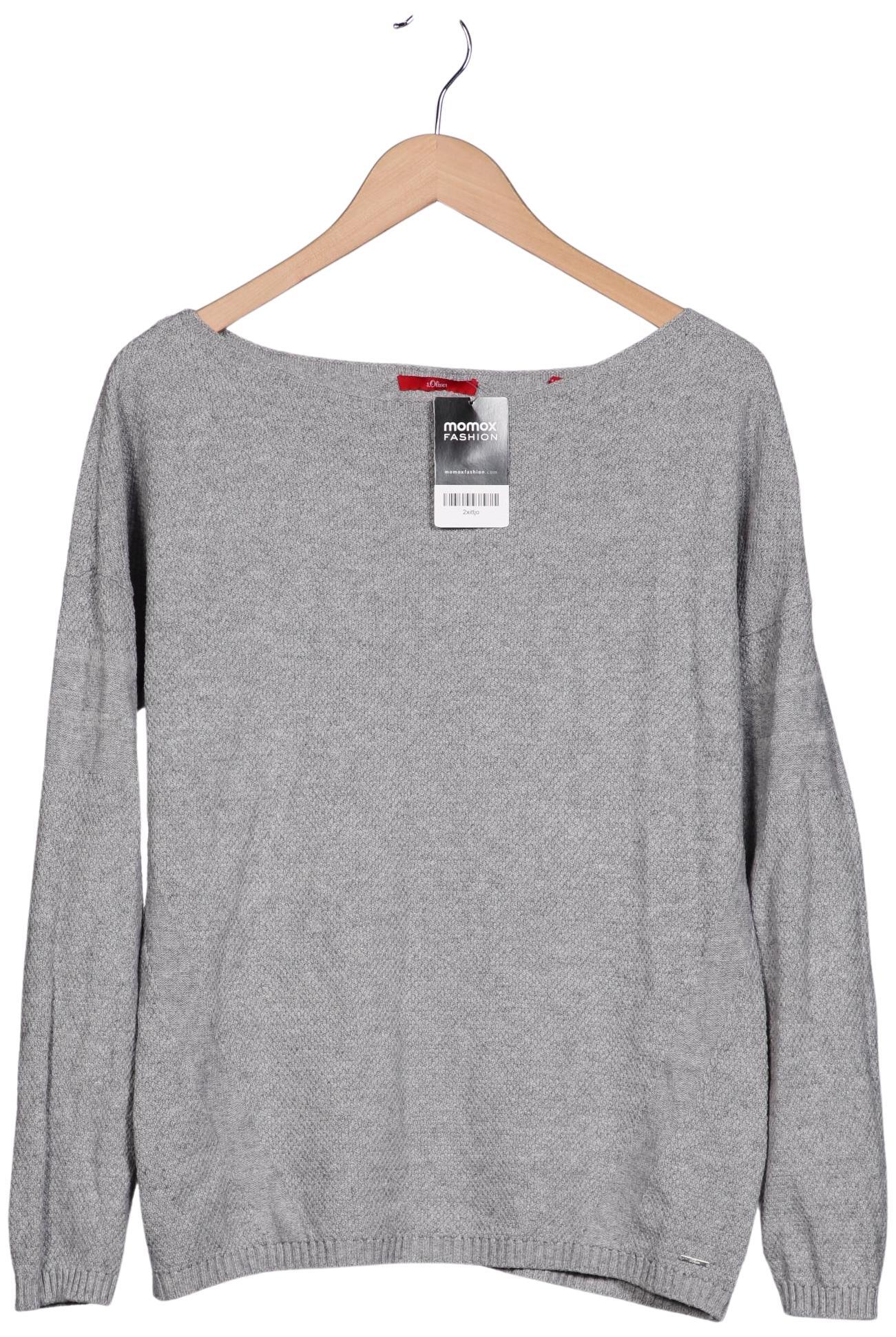 

s.Oliver Damen Pullover, grau, Gr. 40
