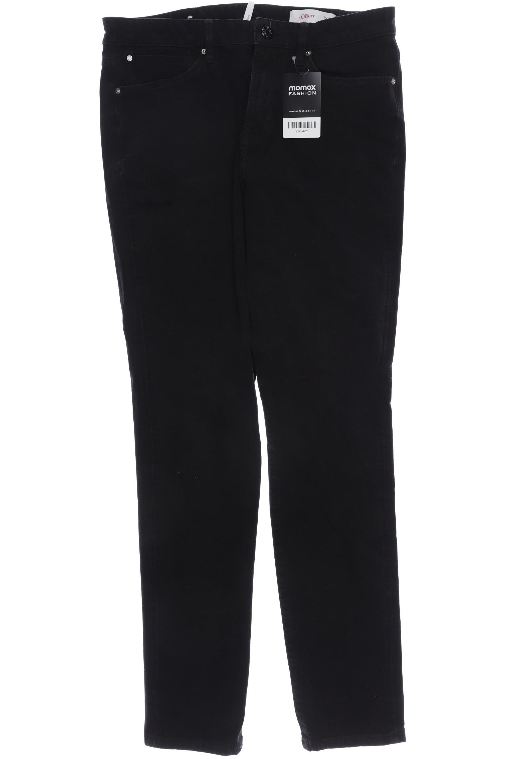 

s.Oliver Damen Jeans, schwarz, Gr. 40