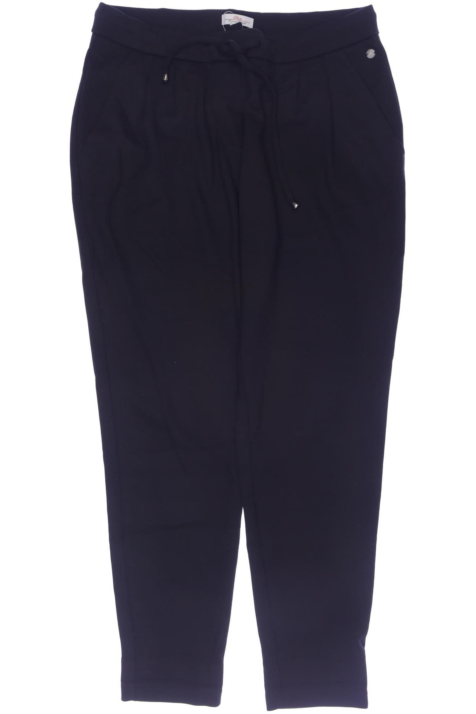 

s.Oliver Damen Stoffhose, schwarz, Gr. 40