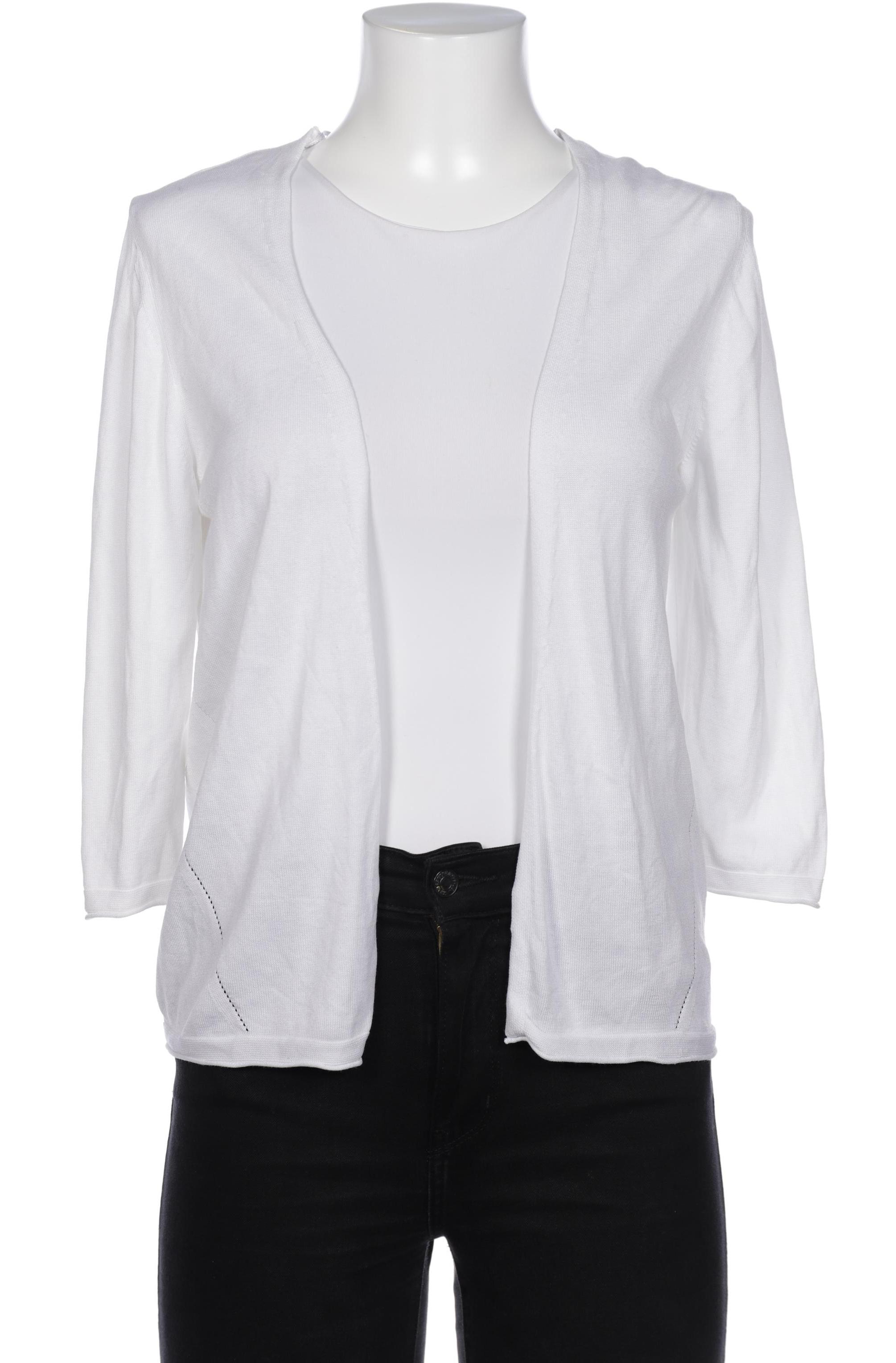 

s.Oliver Damen Strickjacke, weiß, Gr. 40