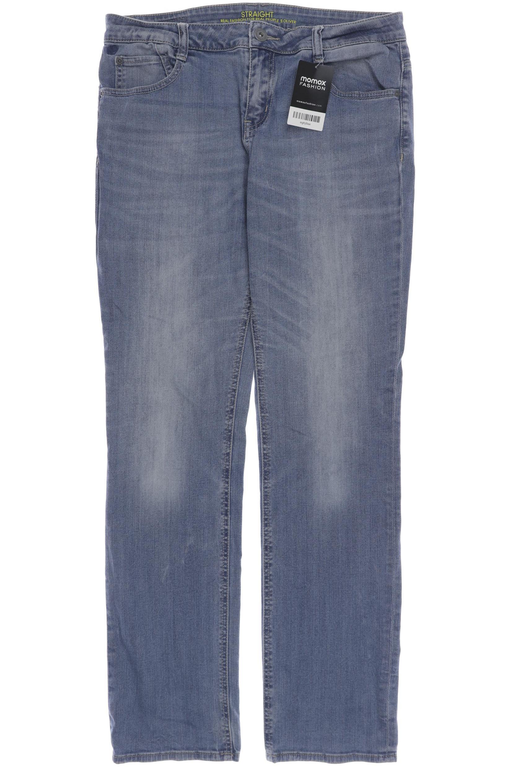 

s.Oliver Damen Jeans, blau