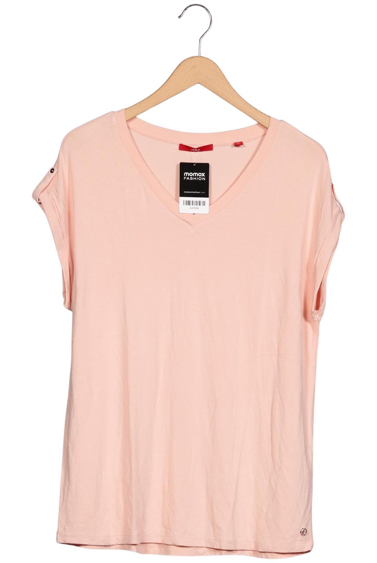 

s.Oliver Damen T-Shirt, pink, Gr. 44