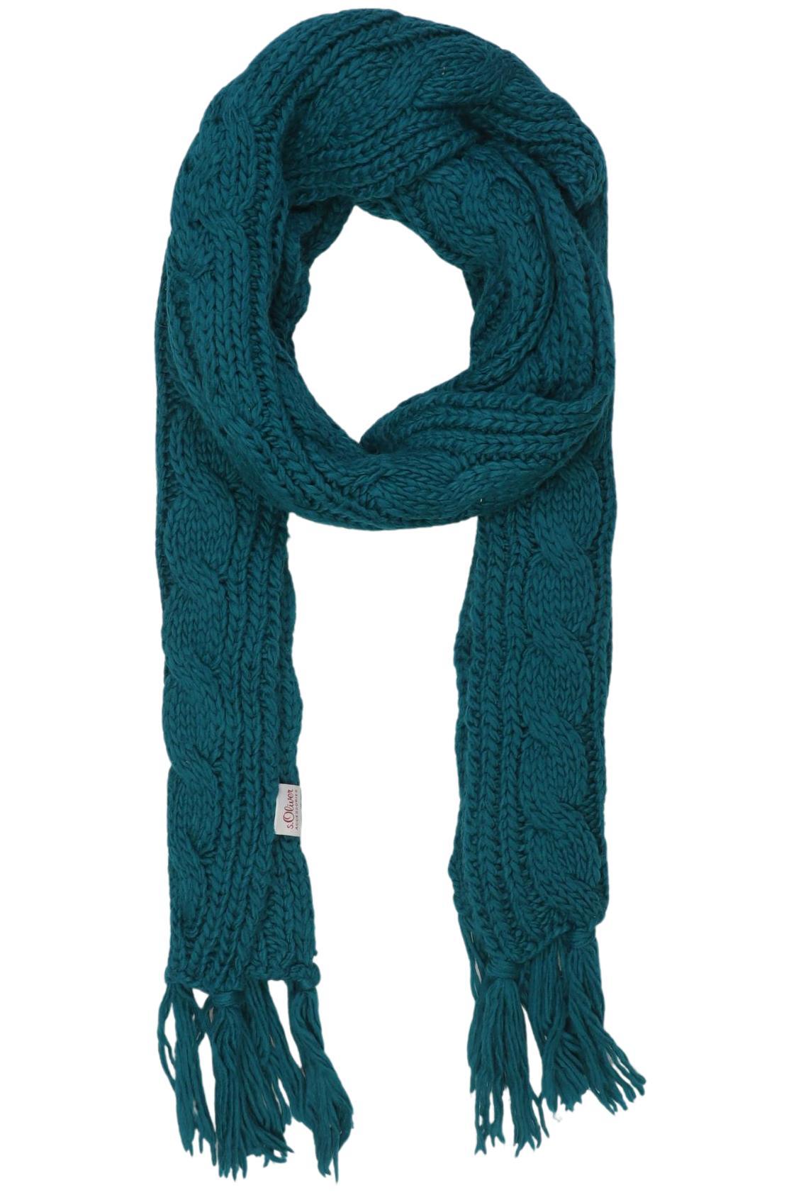 

s.Oliver Damen Schal, türkis, Gr.