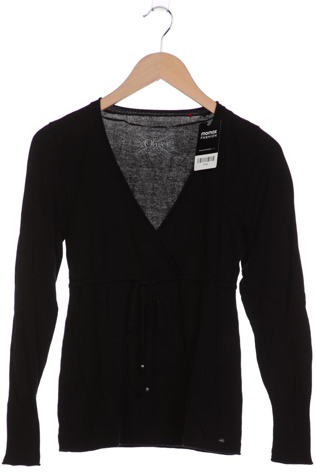 

s.Oliver Damen Pullover, schwarz, Gr. 38