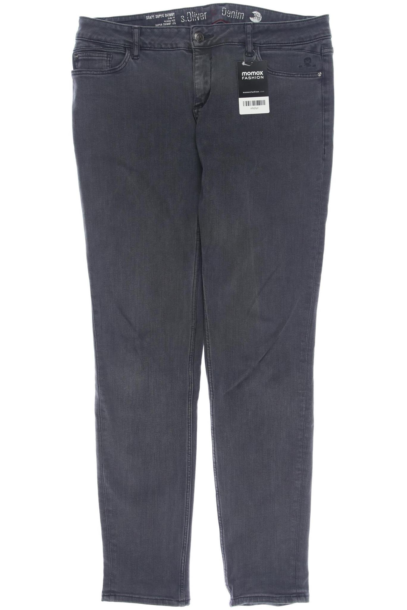 Thumbnail - s.Oliver Damen Jeans, grau, Gr. 40
