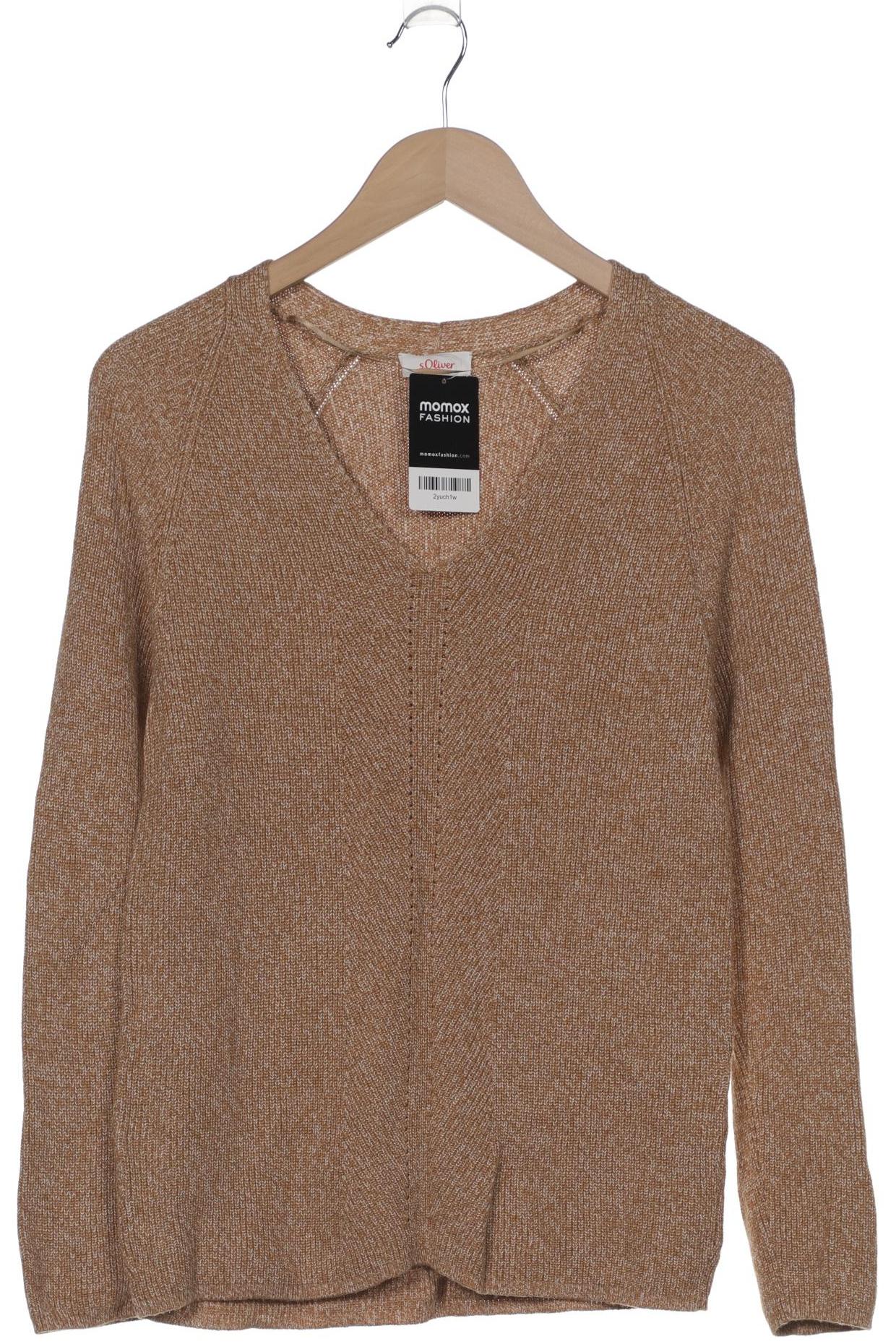 

s.Oliver Damen Pullover, beige, Gr. 36