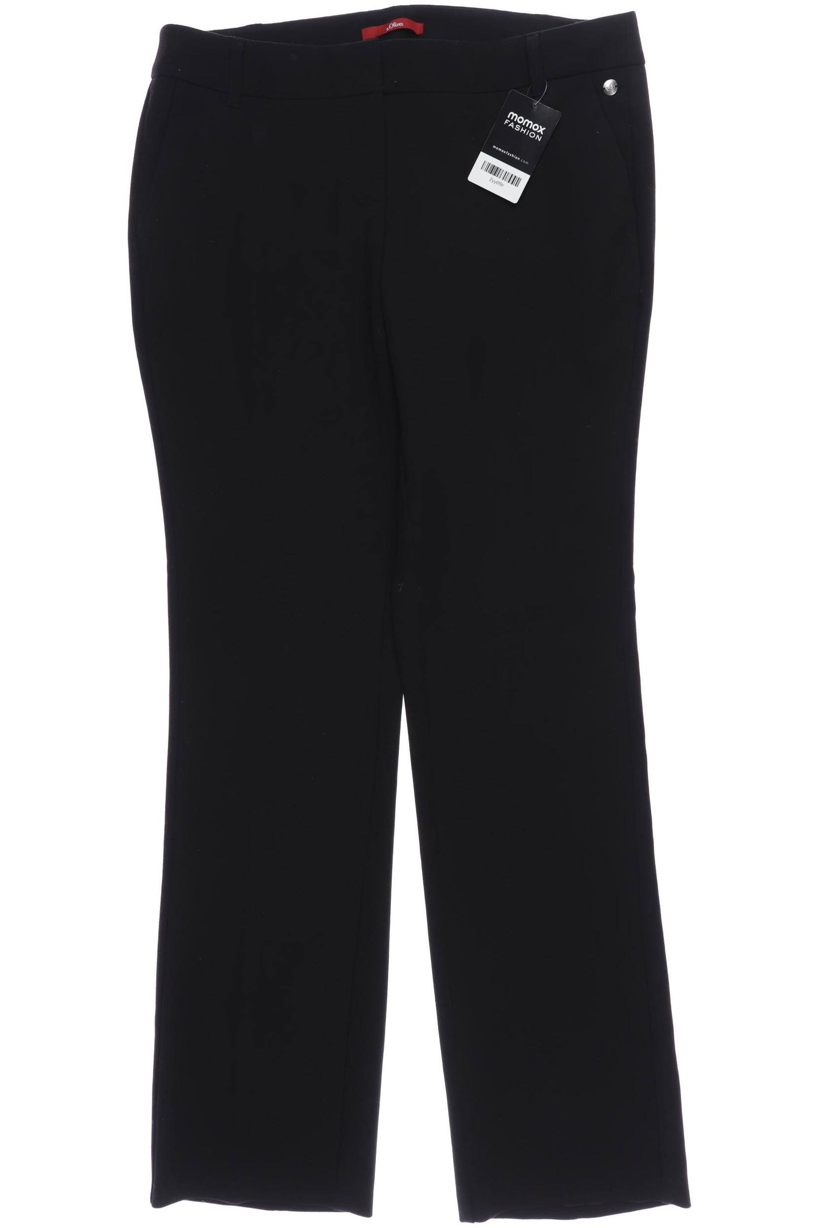

s.Oliver Damen Stoffhose, schwarz, Gr. 40