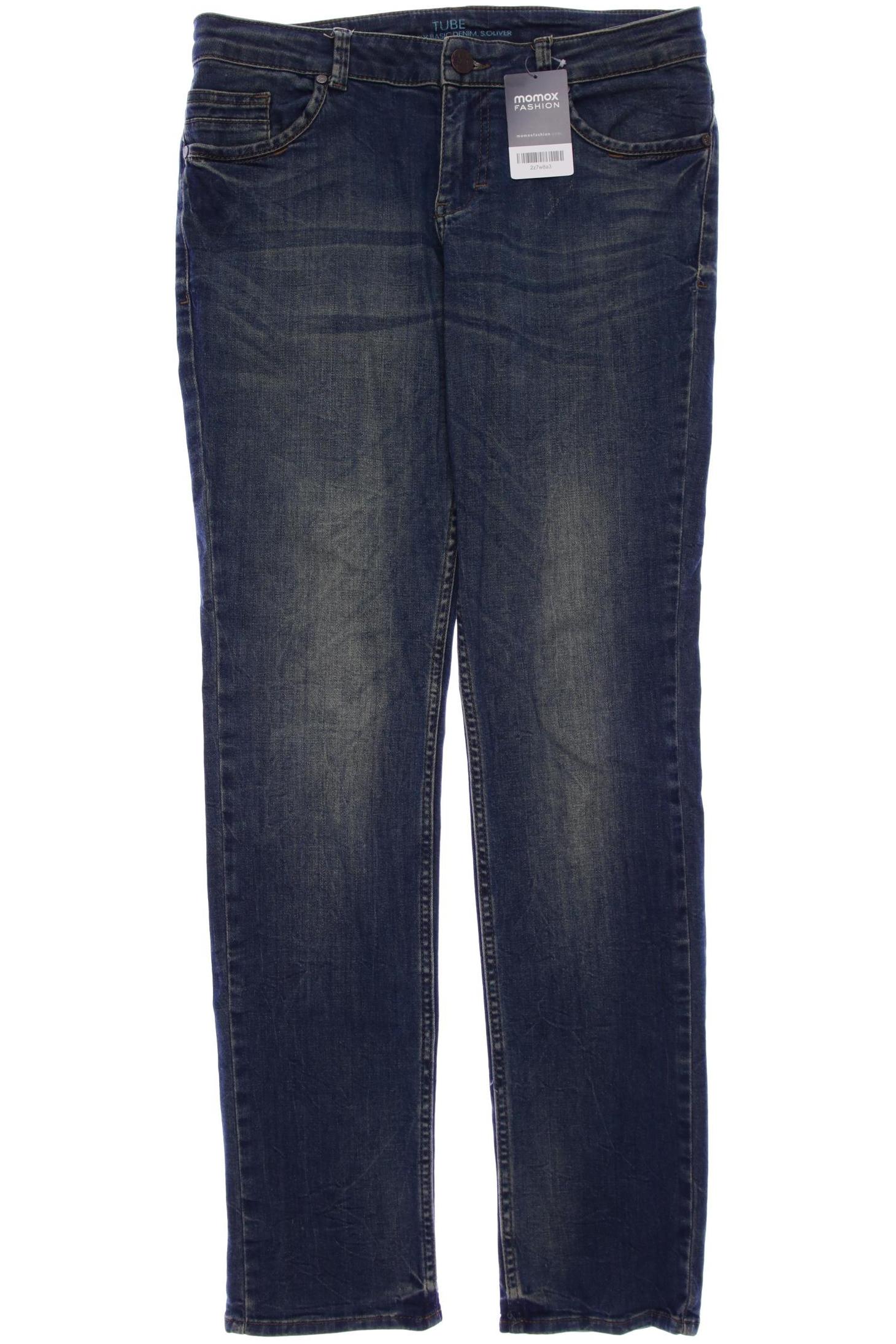 

s.Oliver Damen Jeans, blau