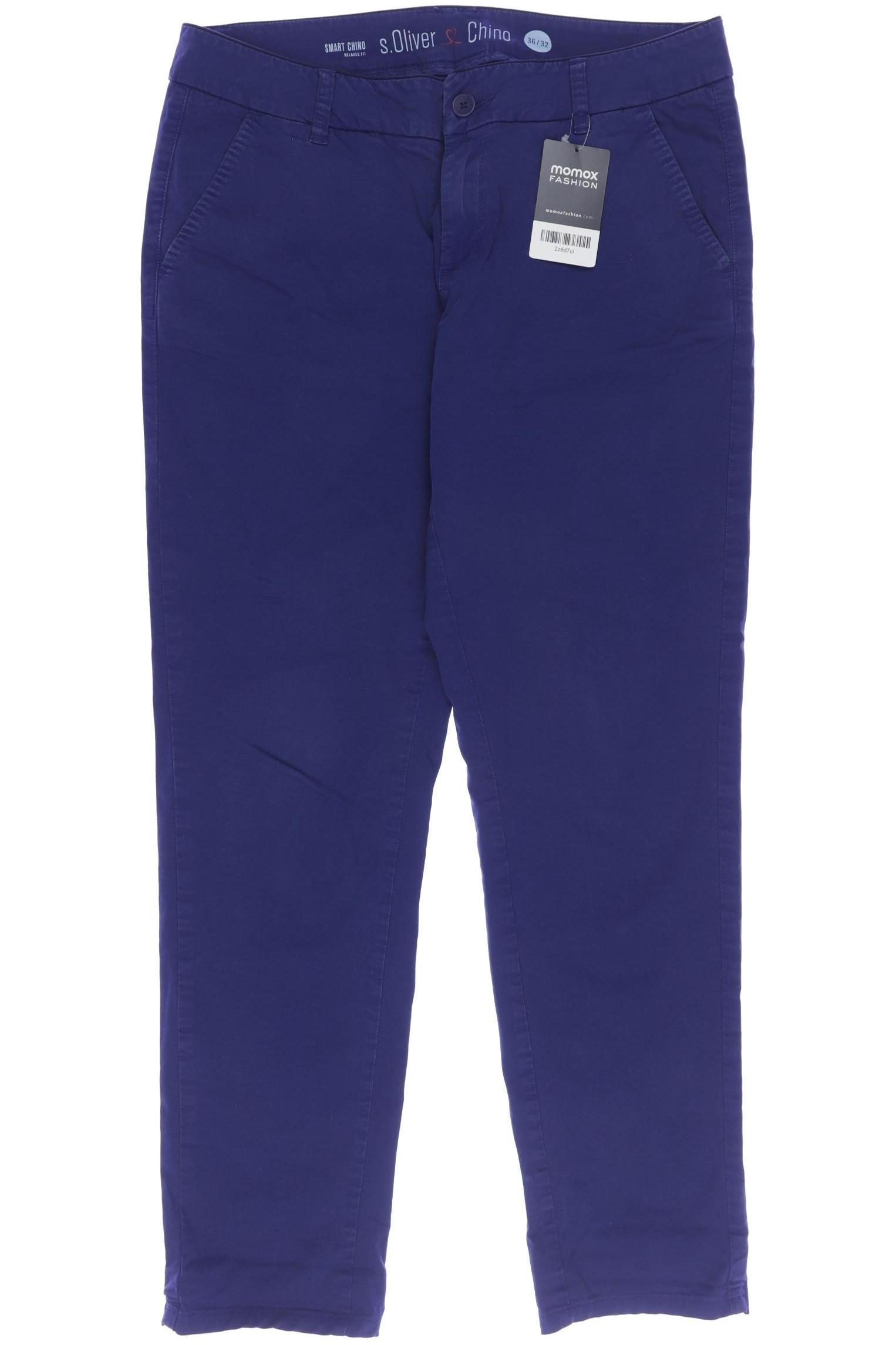 

s.Oliver Damen Stoffhose, marineblau, Gr. 36