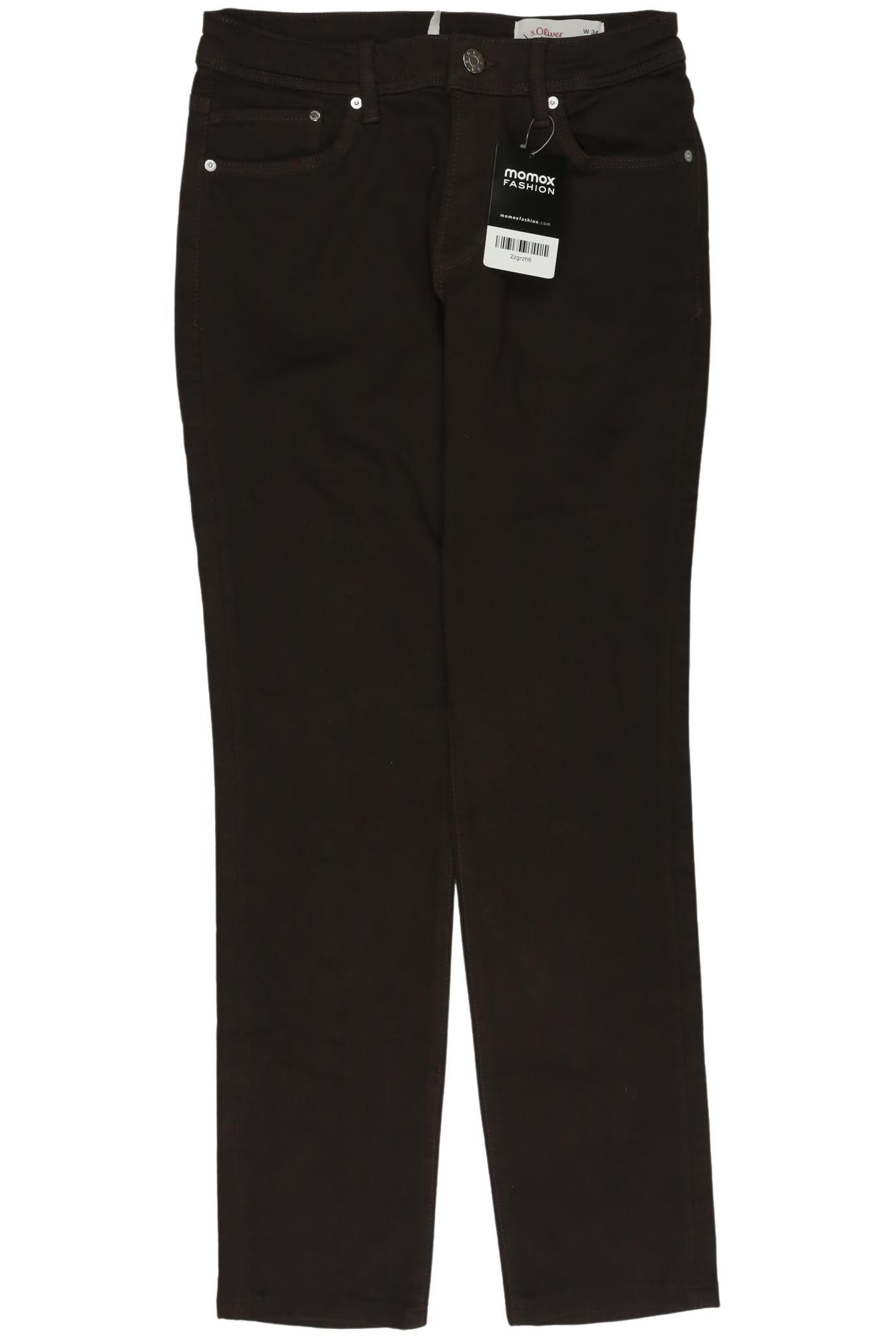 

s.Oliver Damen Jeans, braun, Gr. 34