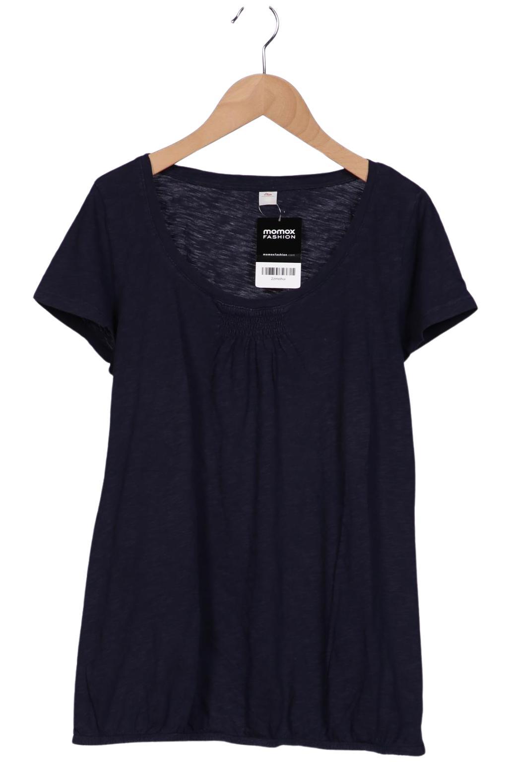 

s.Oliver Damen T-Shirt, marineblau, Gr. 40
