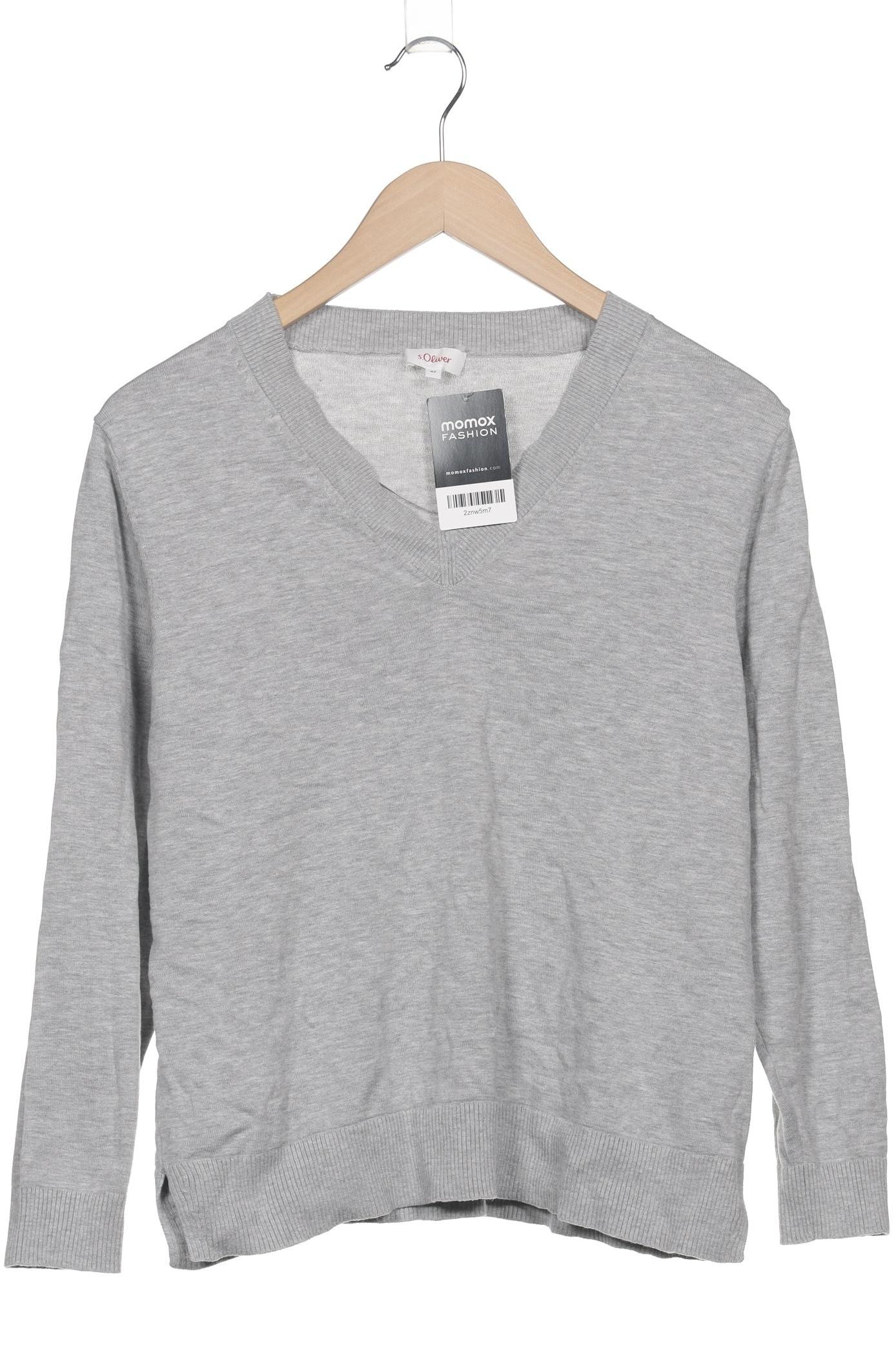 

s.Oliver Damen Pullover, grau, Gr. 42