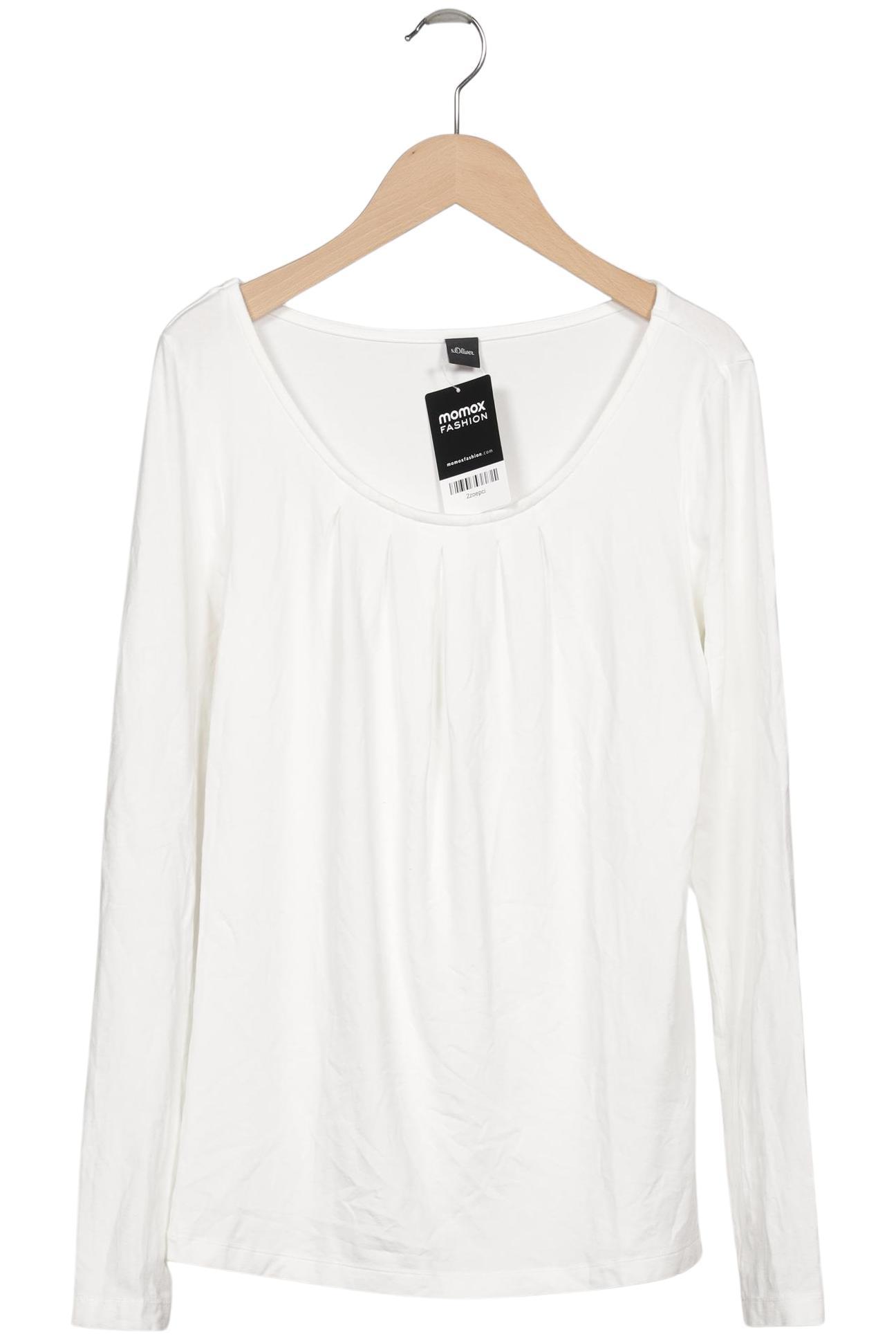 

s.Oliver Damen Bluse, weiß, Gr. 36