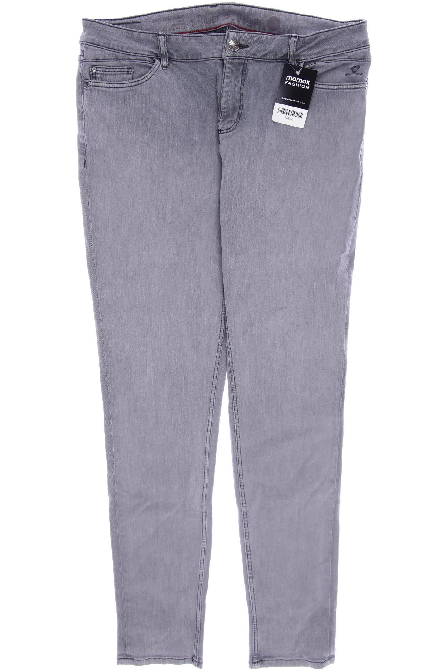 

s.Oliver Damen Jeans, grau