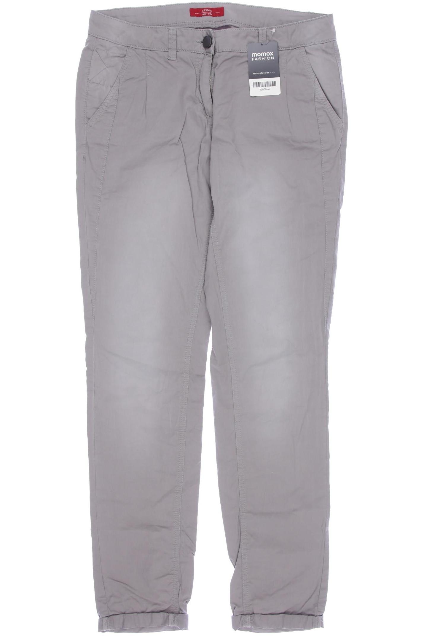 

s.Oliver Damen Stoffhose, grau, Gr. 36