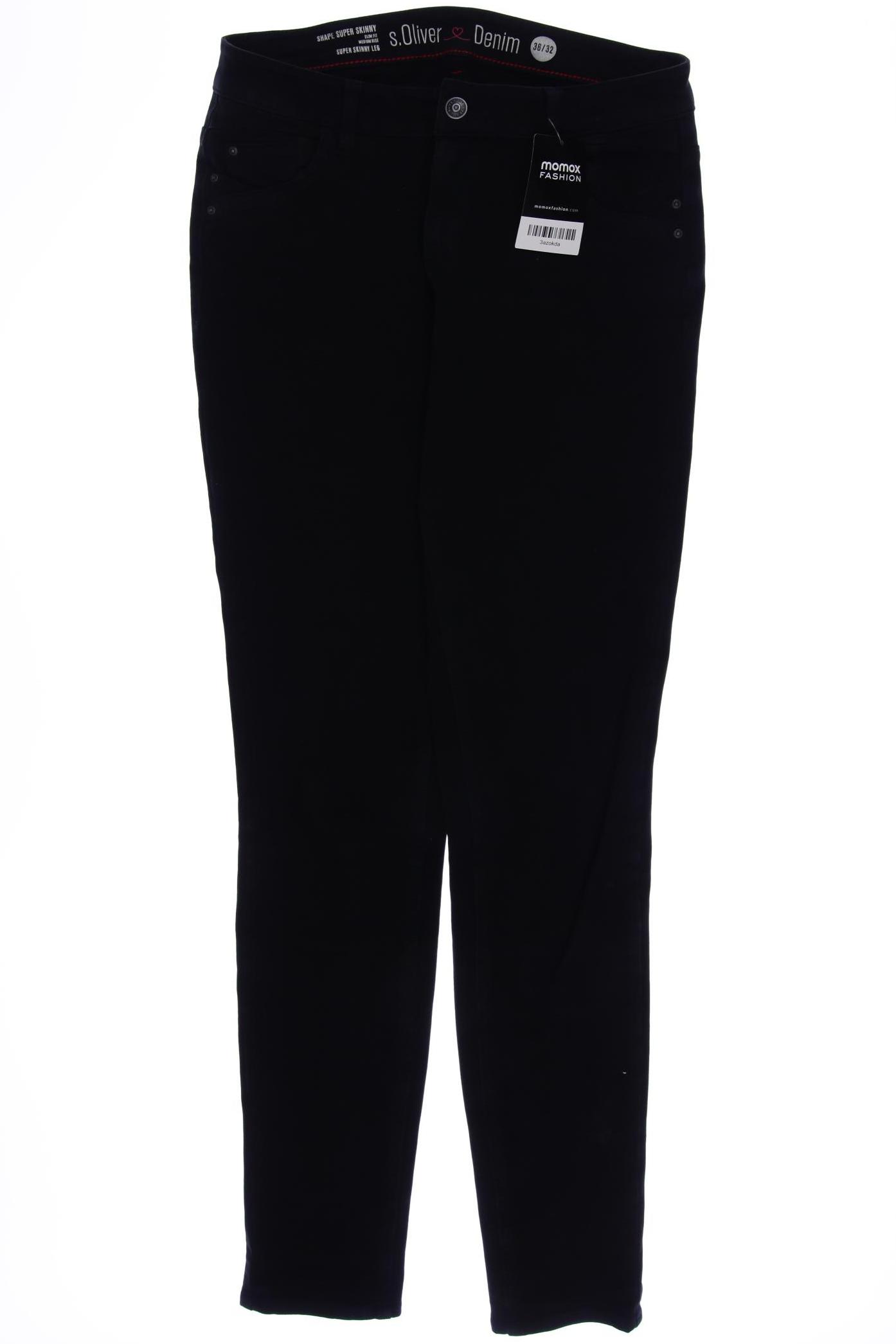 

s.Oliver Damen Jeans, schwarz, Gr. 36