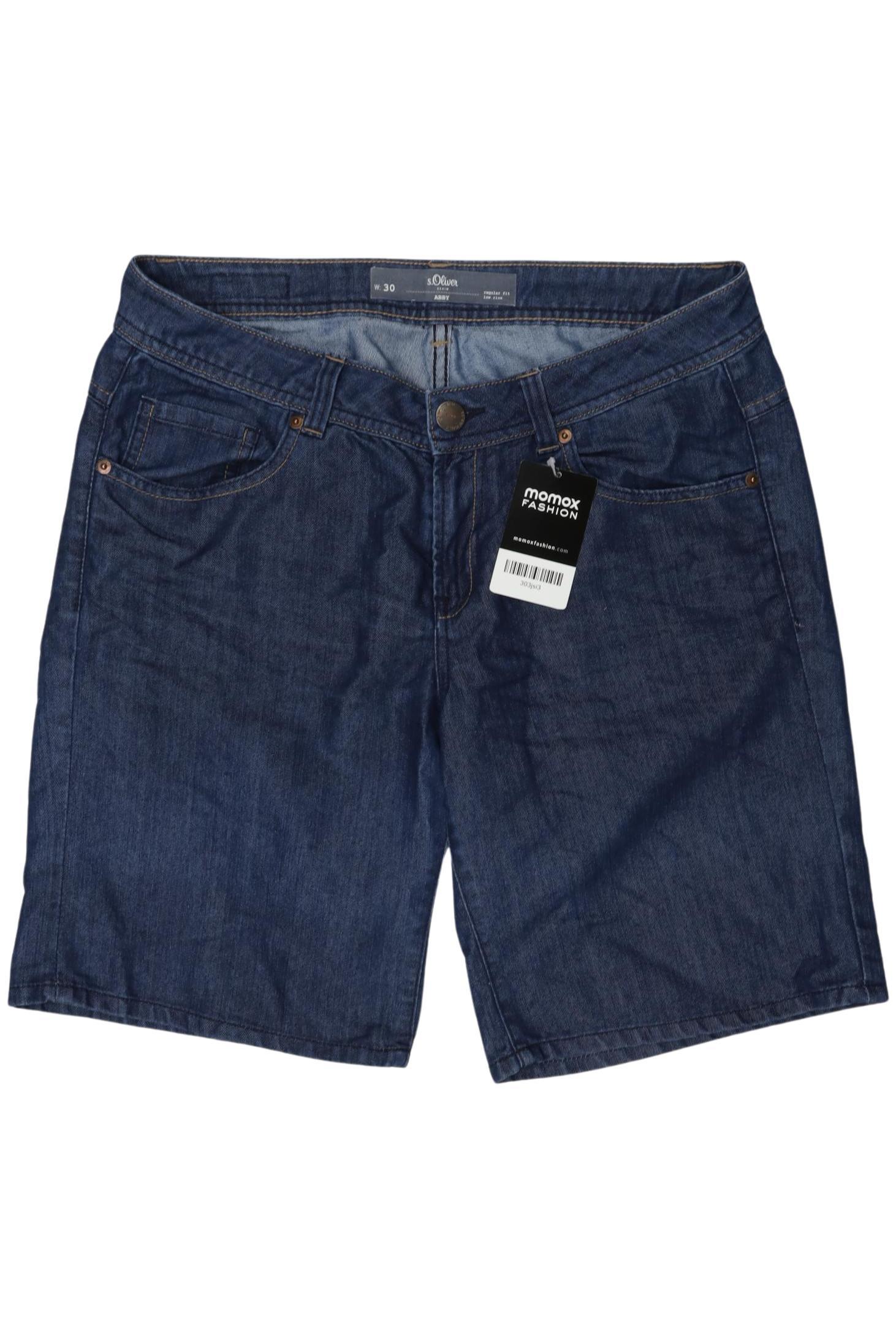 

s.Oliver Damen Shorts, blau, Gr. 30