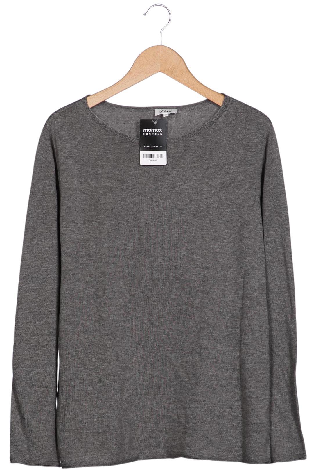 

s.Oliver Damen Pullover, grau, Gr. 46