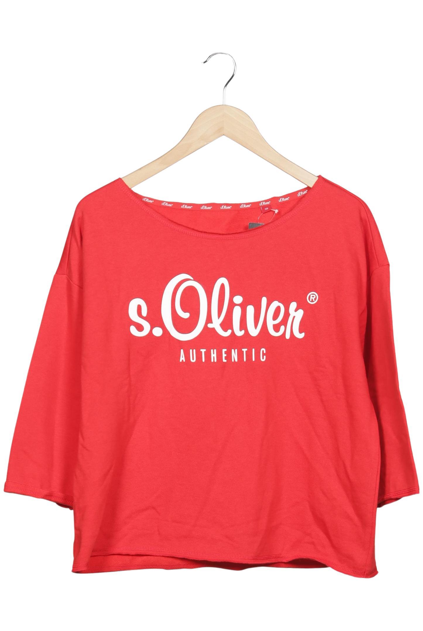 

s.Oliver Damen Sweatshirt, rot, Gr. 38