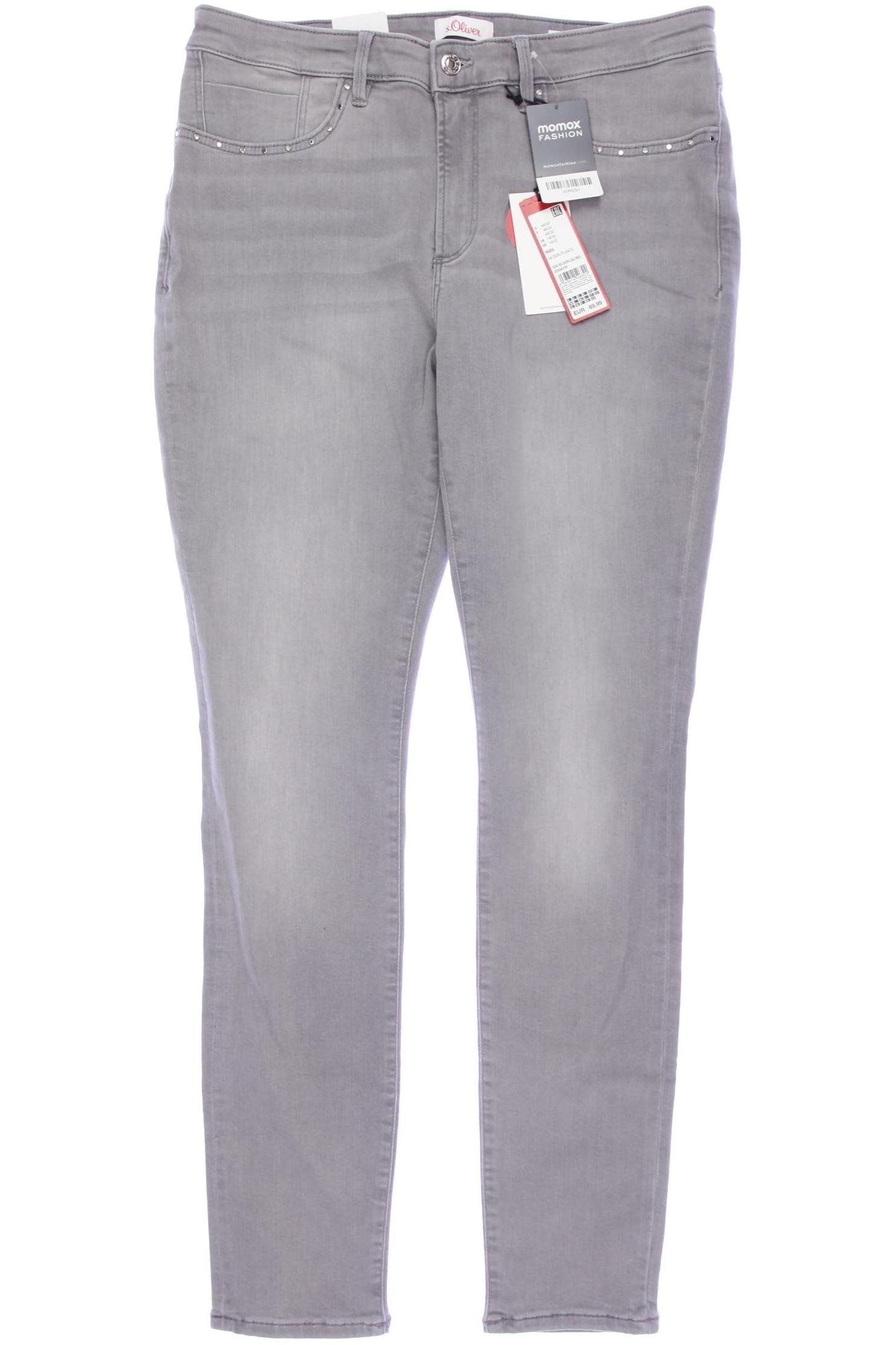 

s.Oliver Damen Jeans, grau, Gr. 44
