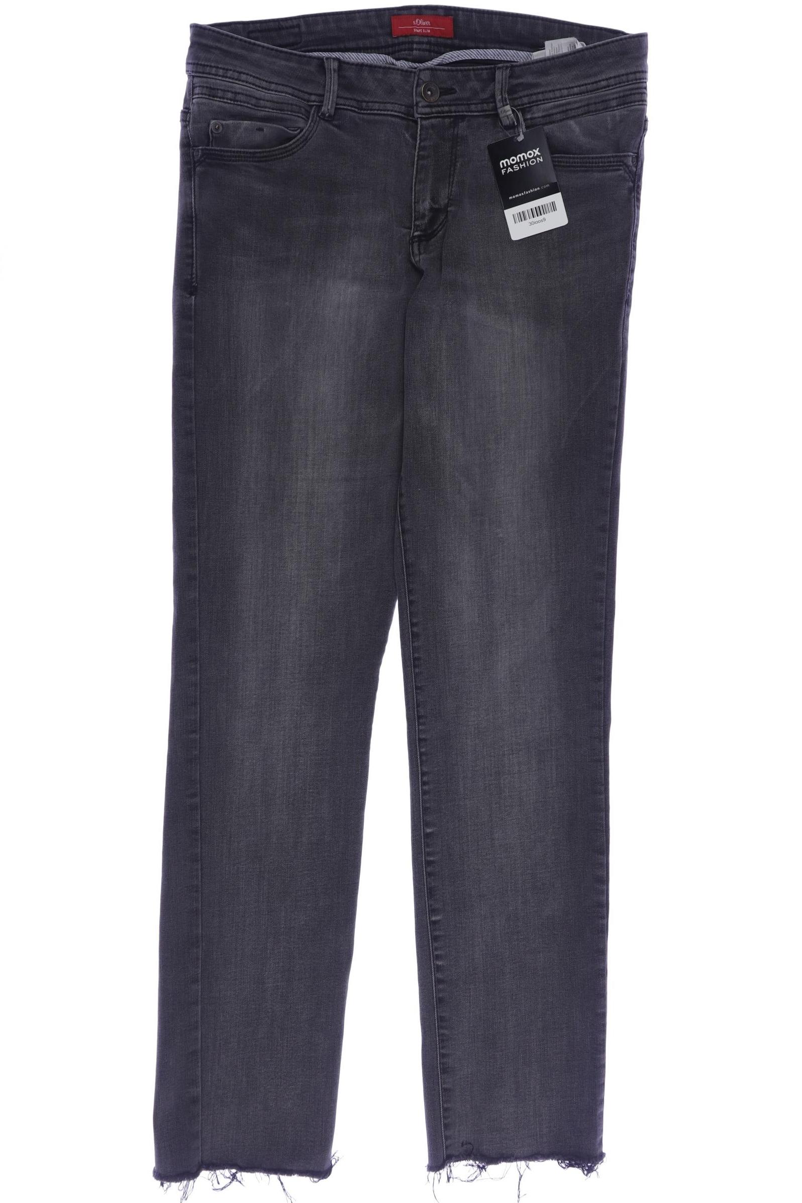 

s.Oliver Damen Jeans, grau, Gr. 38