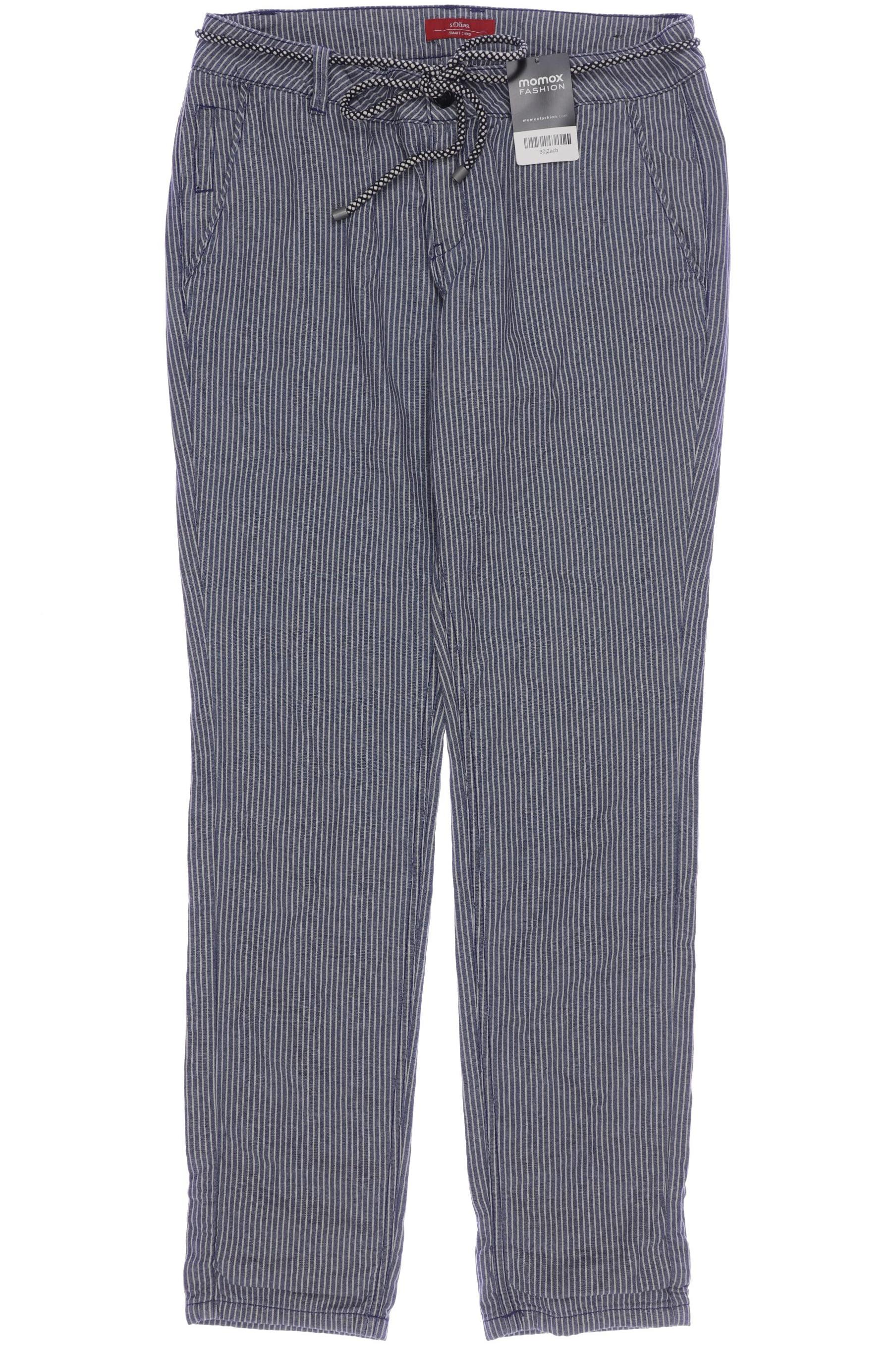 

s.Oliver Damen Stoffhose, marineblau, Gr. 38
