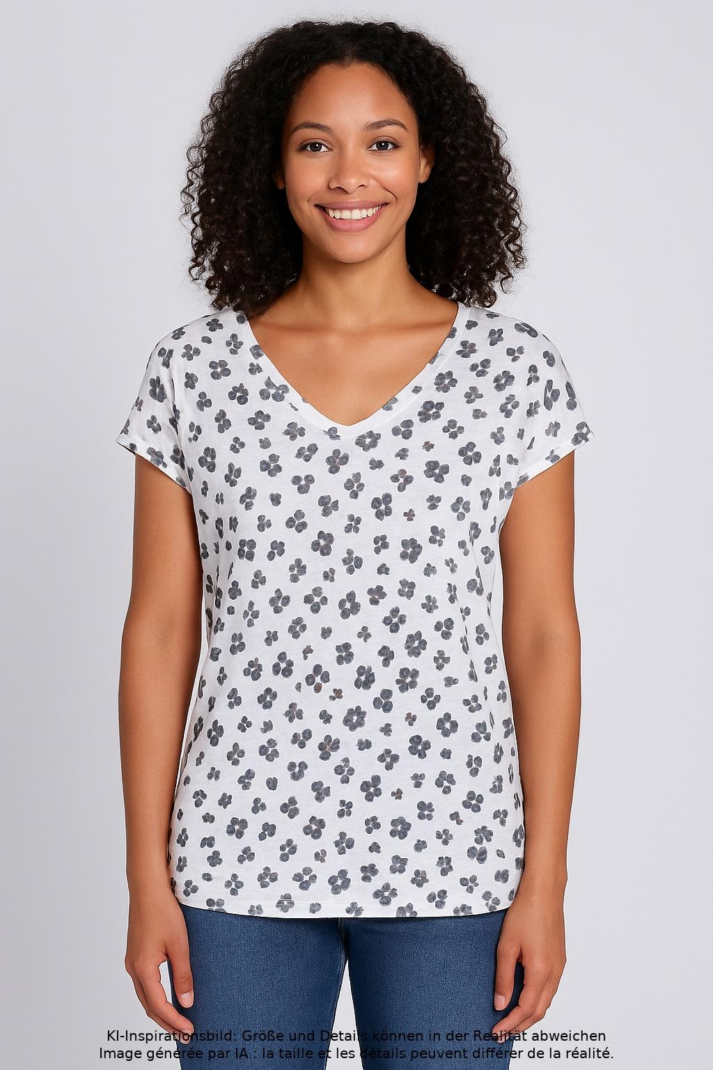 

s.Oliver Damen T-Shirt, weiß, Gr. 38