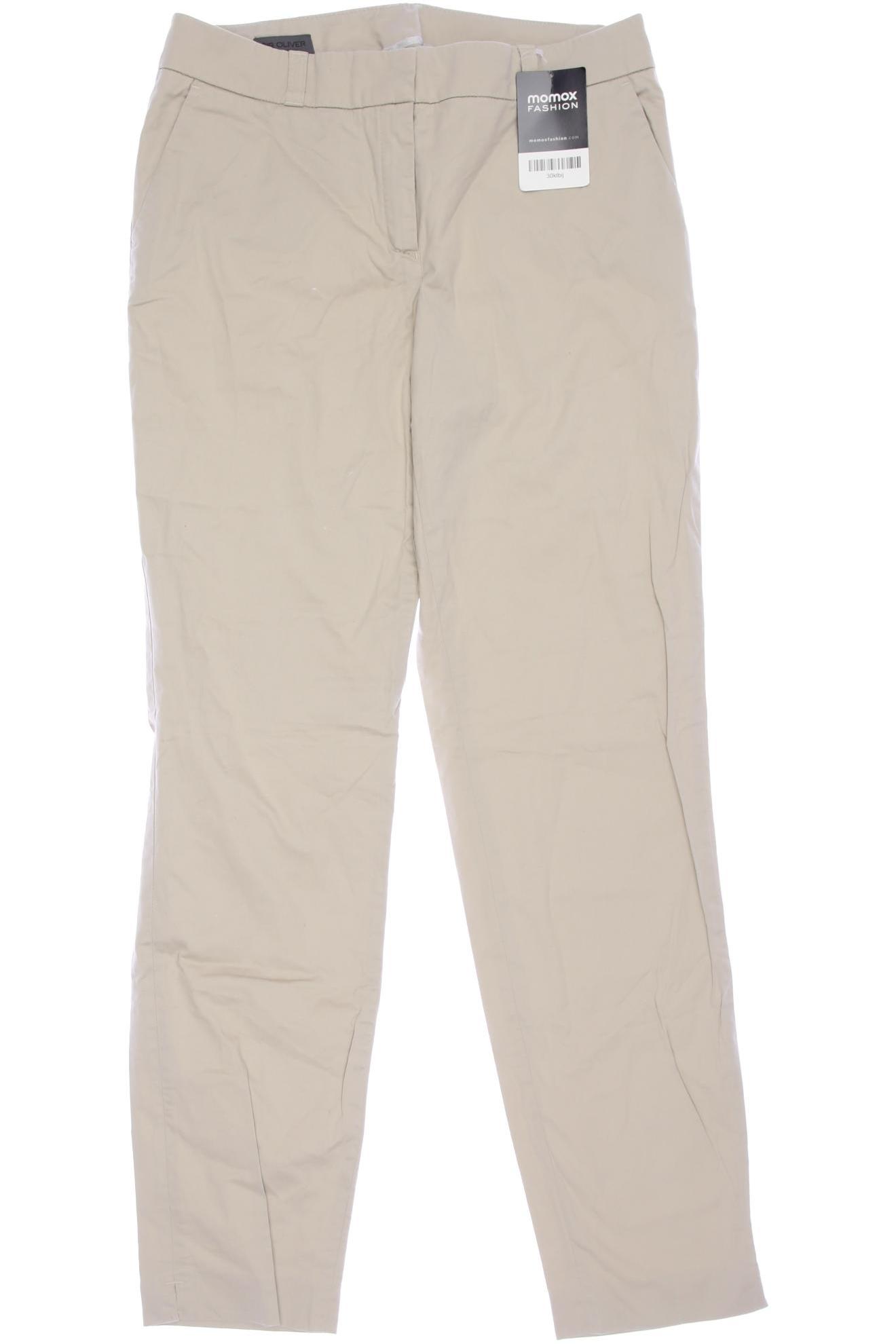 

s.Oliver Damen Stoffhose, beige, Gr. 34