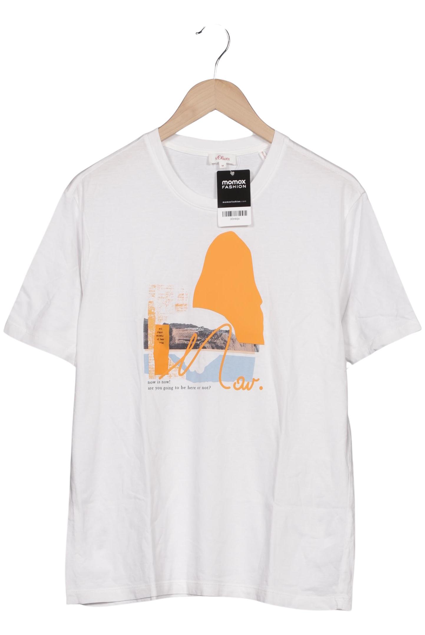 

s.Oliver Damen T-Shirt, weiß, Gr. 38