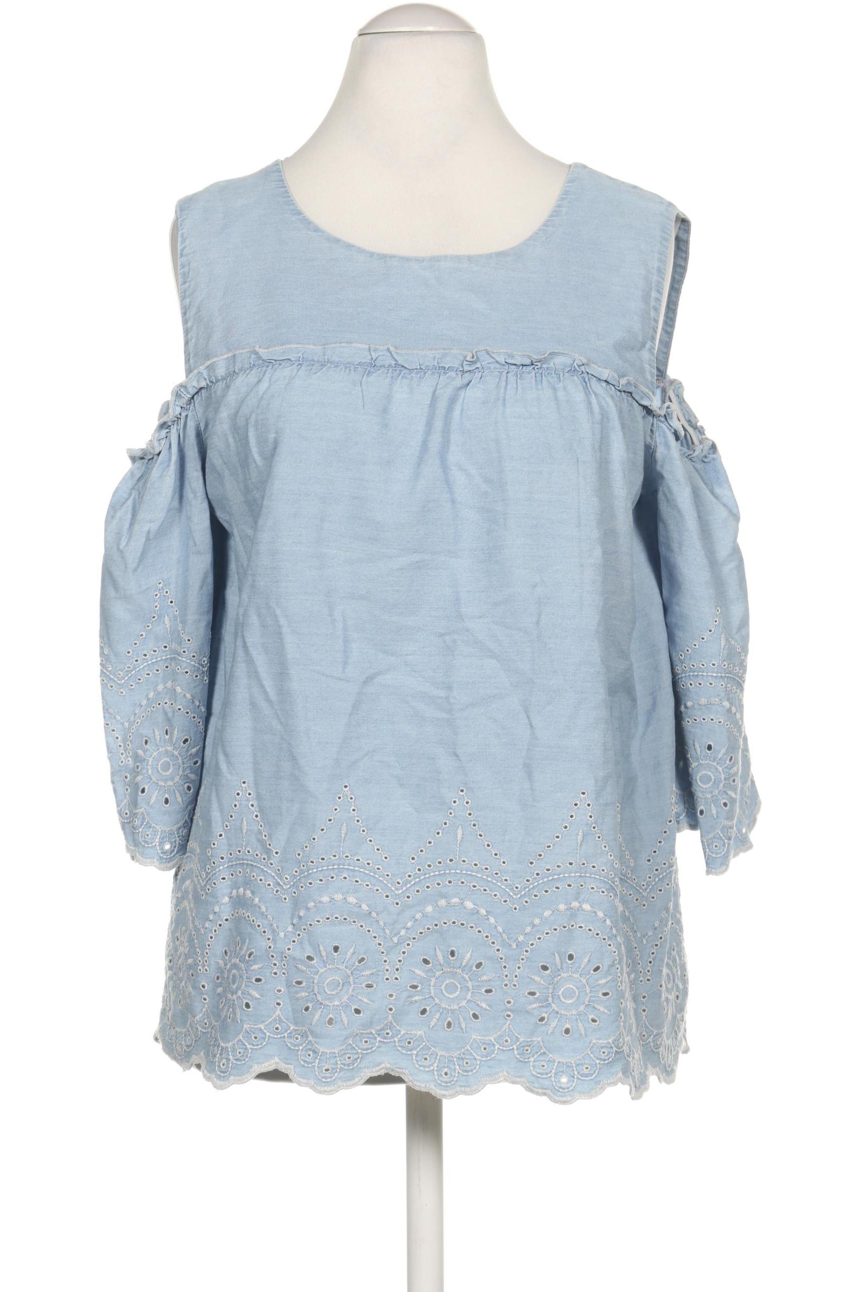 

s.Oliver Damen Bluse, blau, Gr. 38