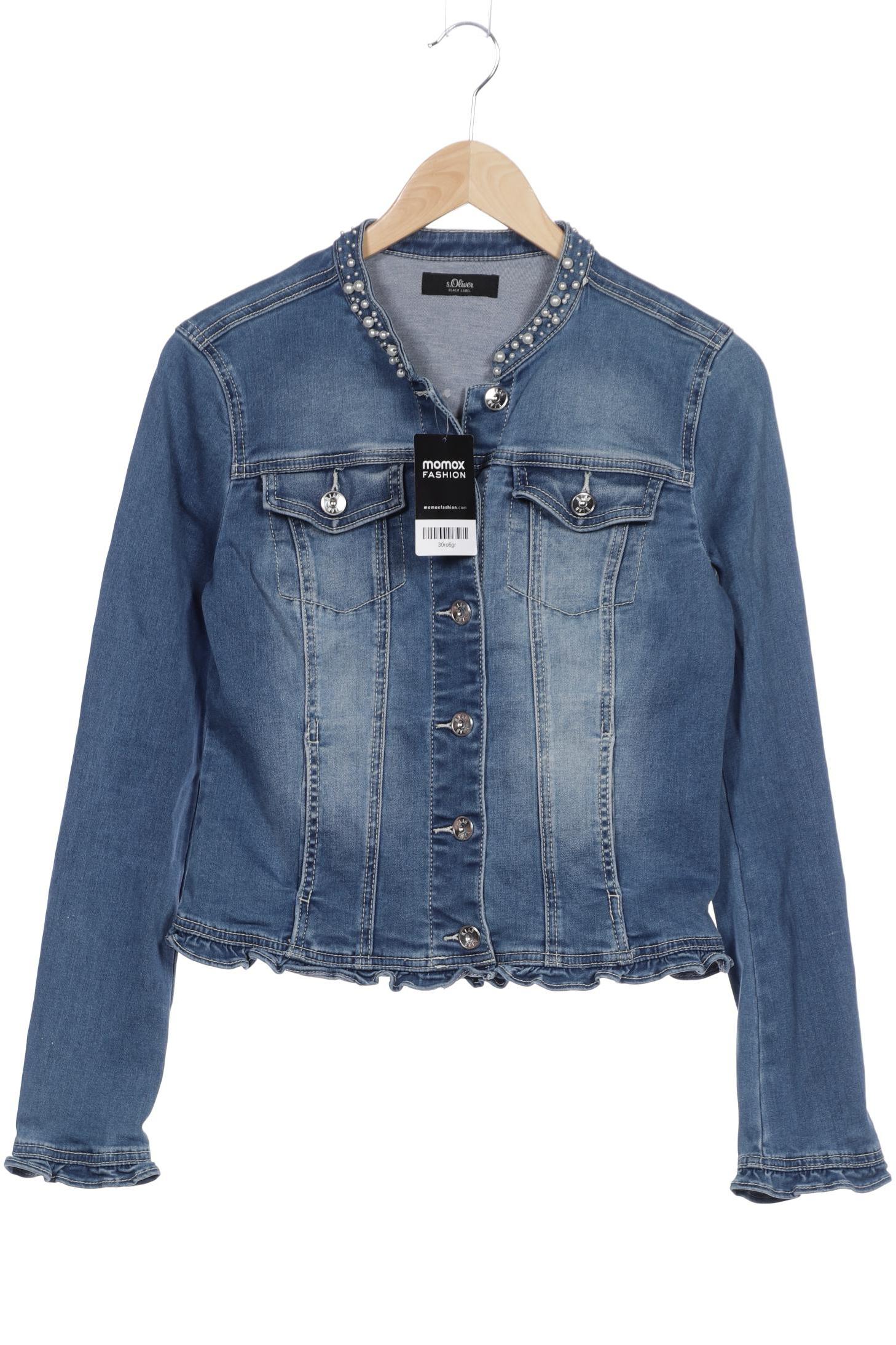 

s.Oliver Damen Jacke, blau, Gr. 36