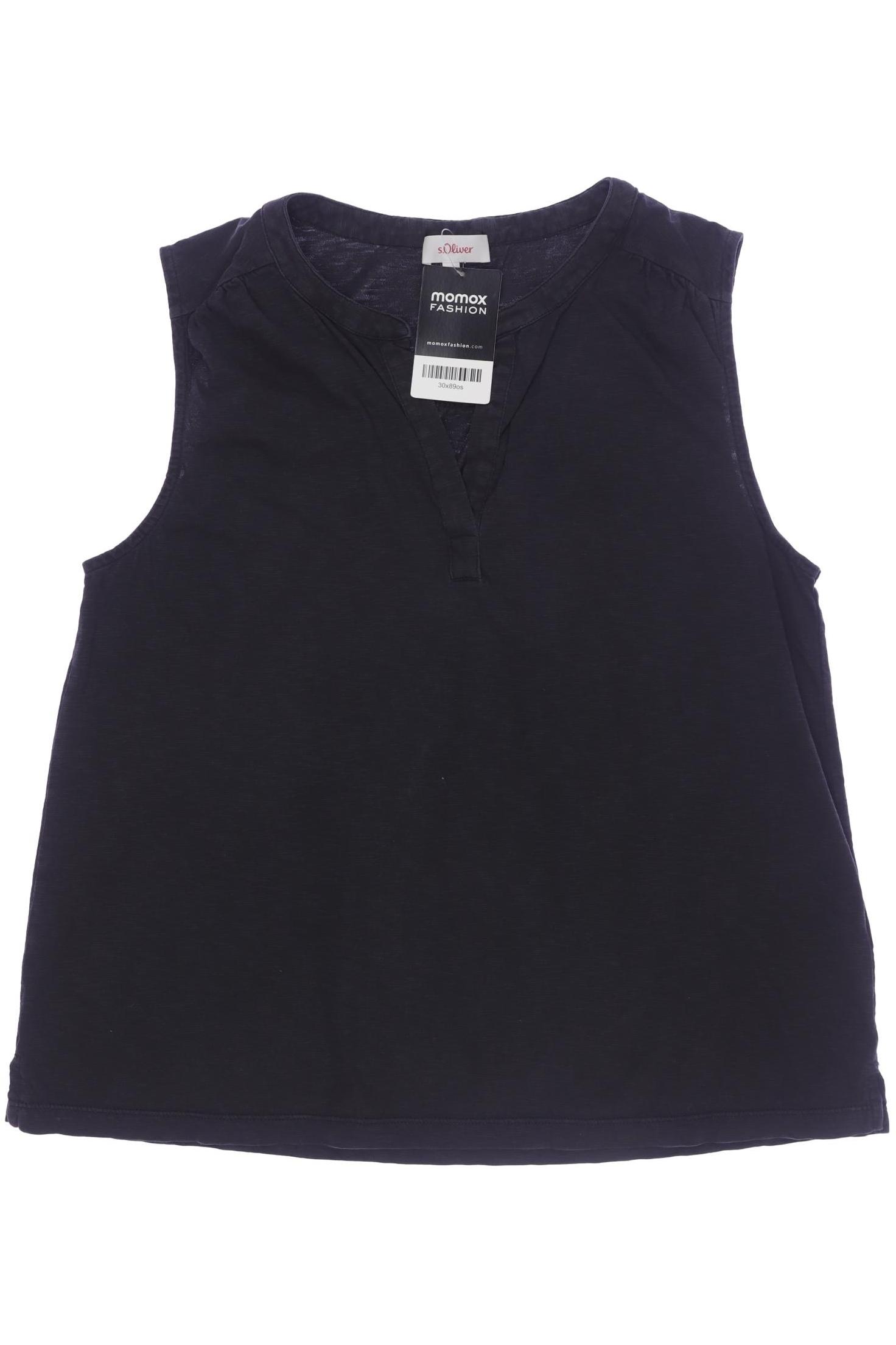 

s.Oliver Damen Top, schwarz, Gr. 42