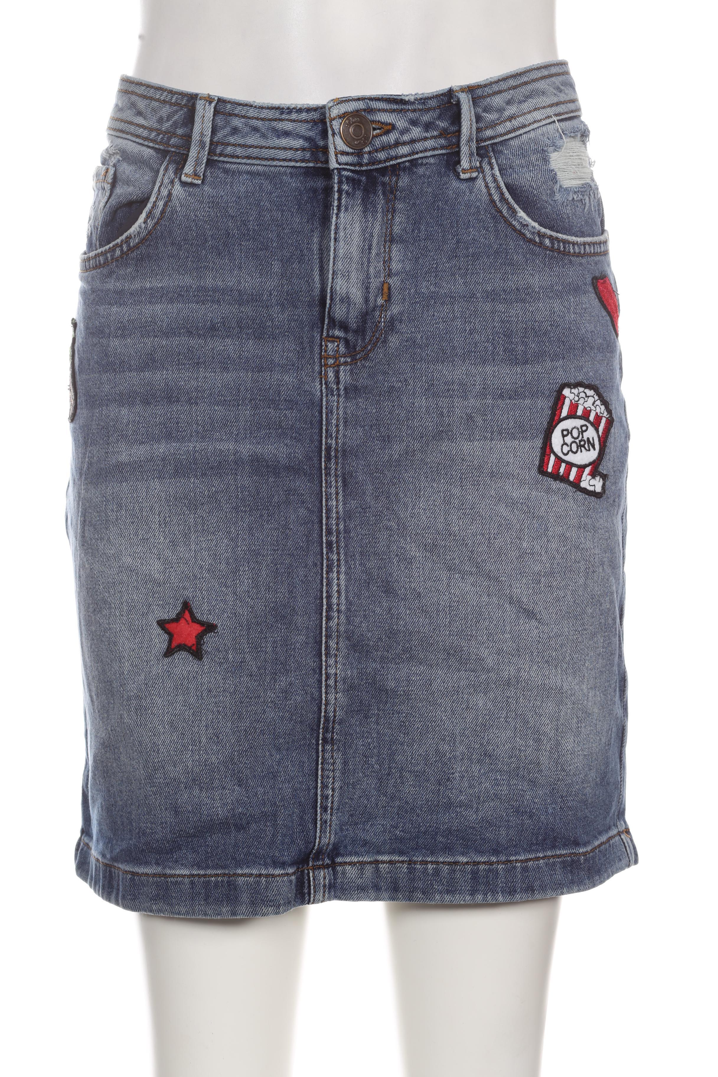

s.Oliver Damen Rock, blau, Gr. 42