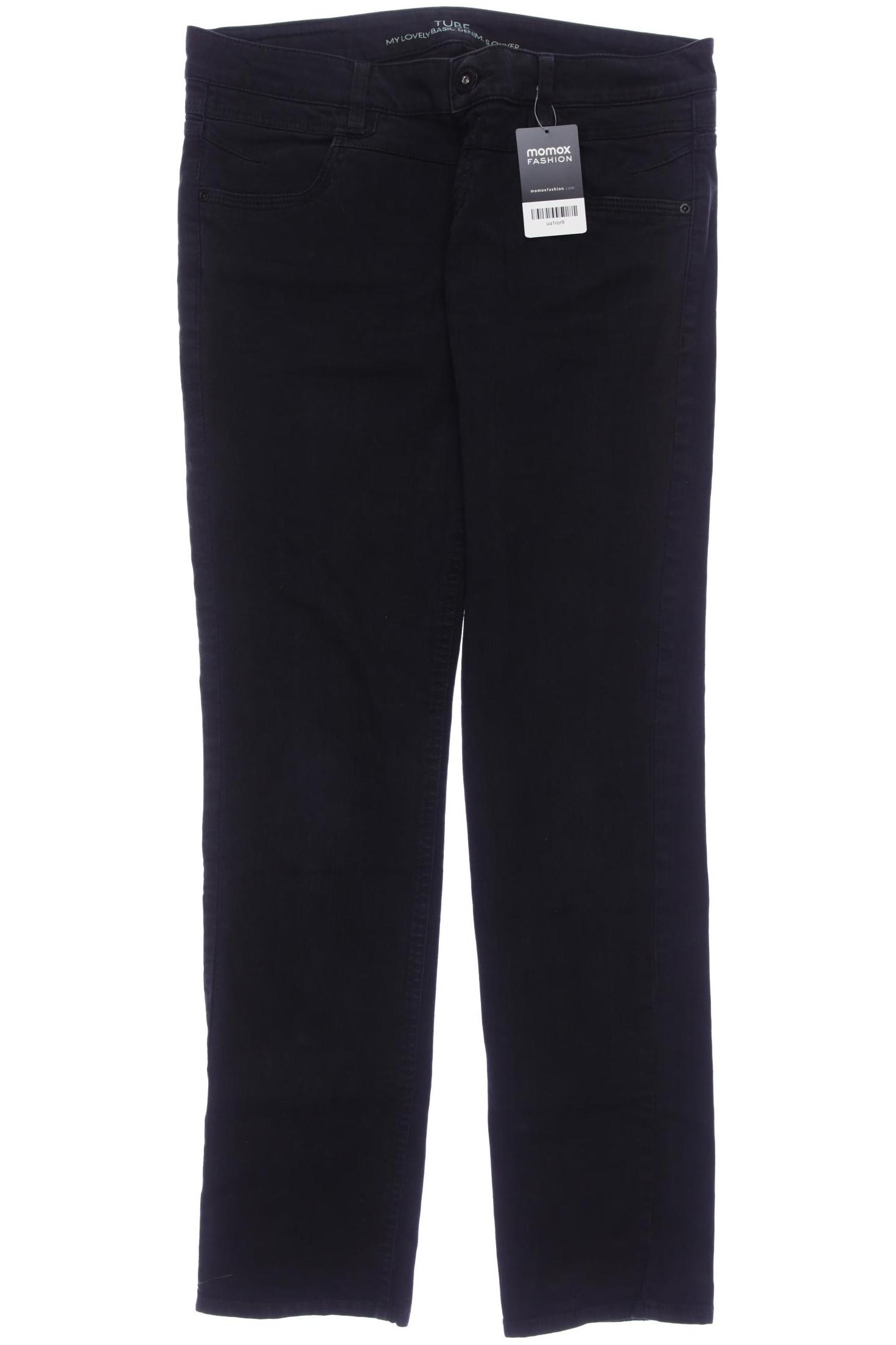 

s.Oliver Damen Jeans, schwarz, Gr. 40