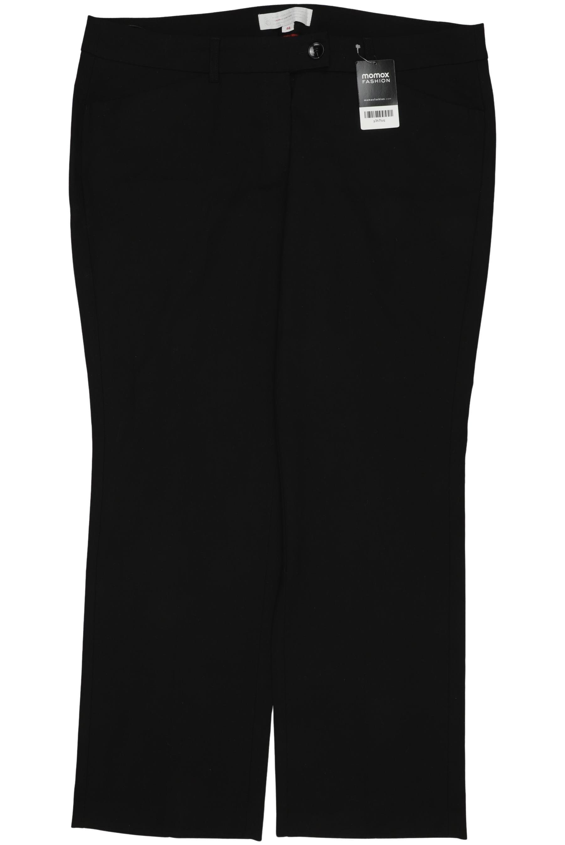 

s.Oliver Damen Stoffhose, schwarz, Gr. 46
