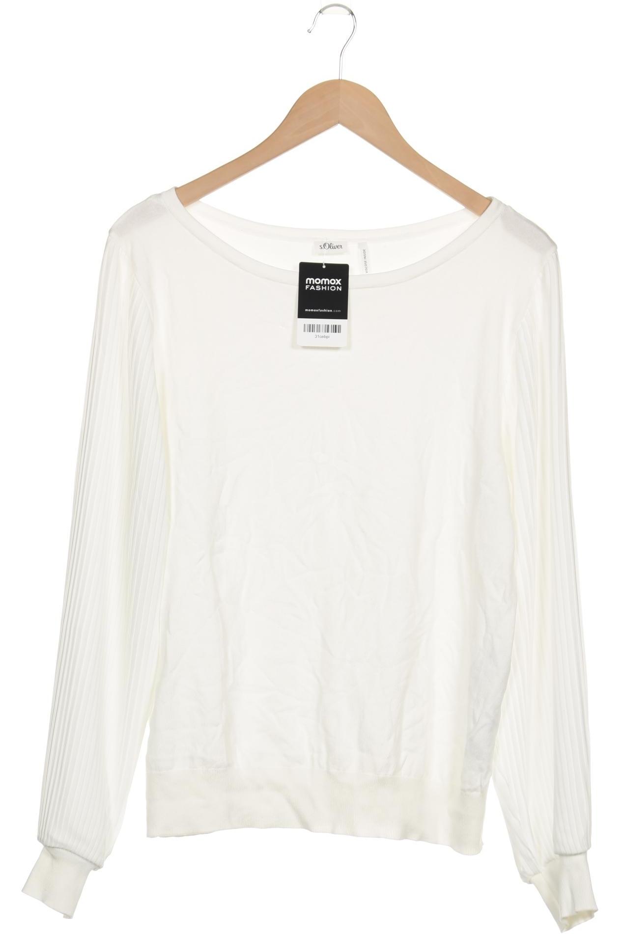 

s.Oliver Damen Pullover, cremeweiß, Gr. 44