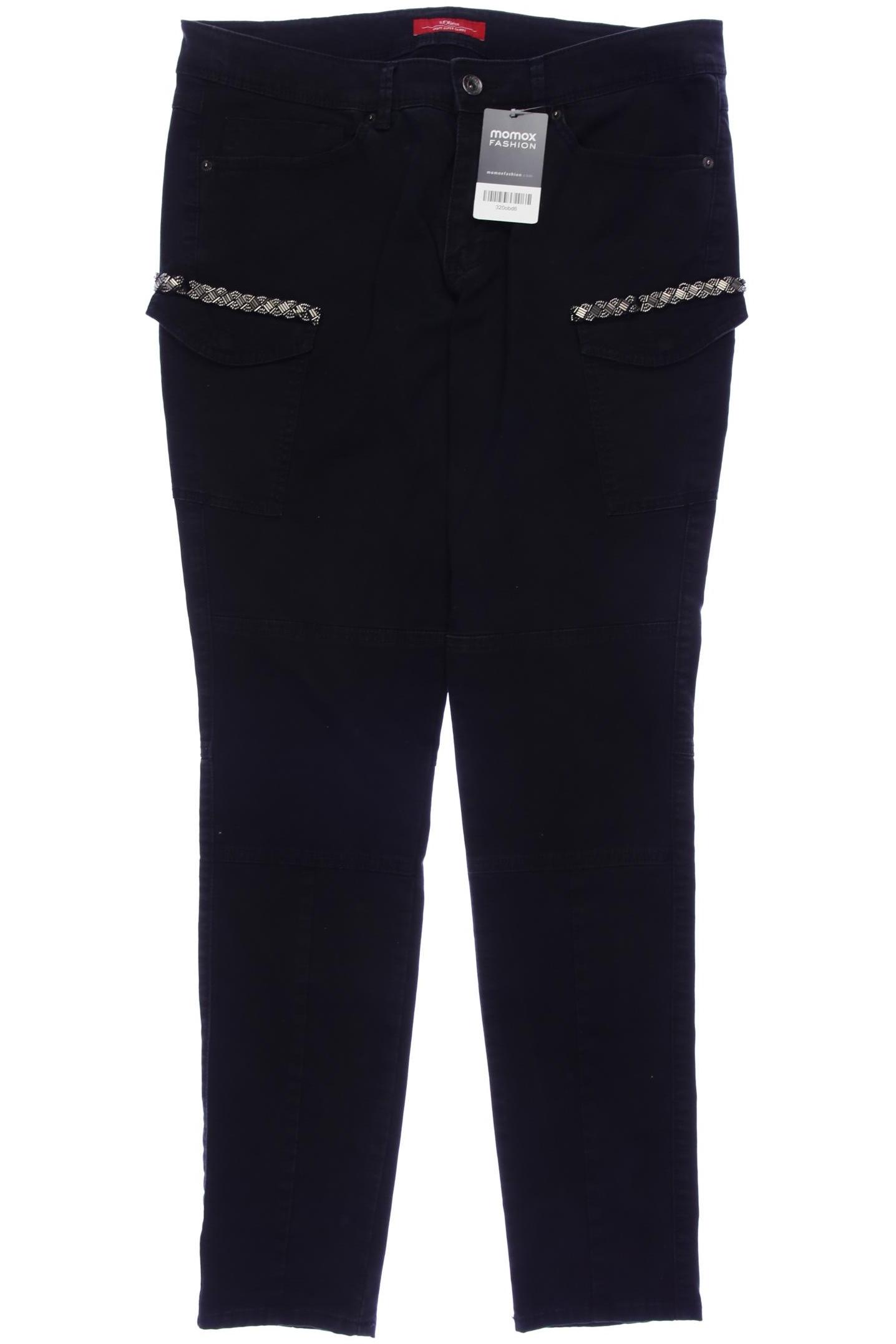 

s.Oliver Damen Jeans, schwarz, Gr. 42