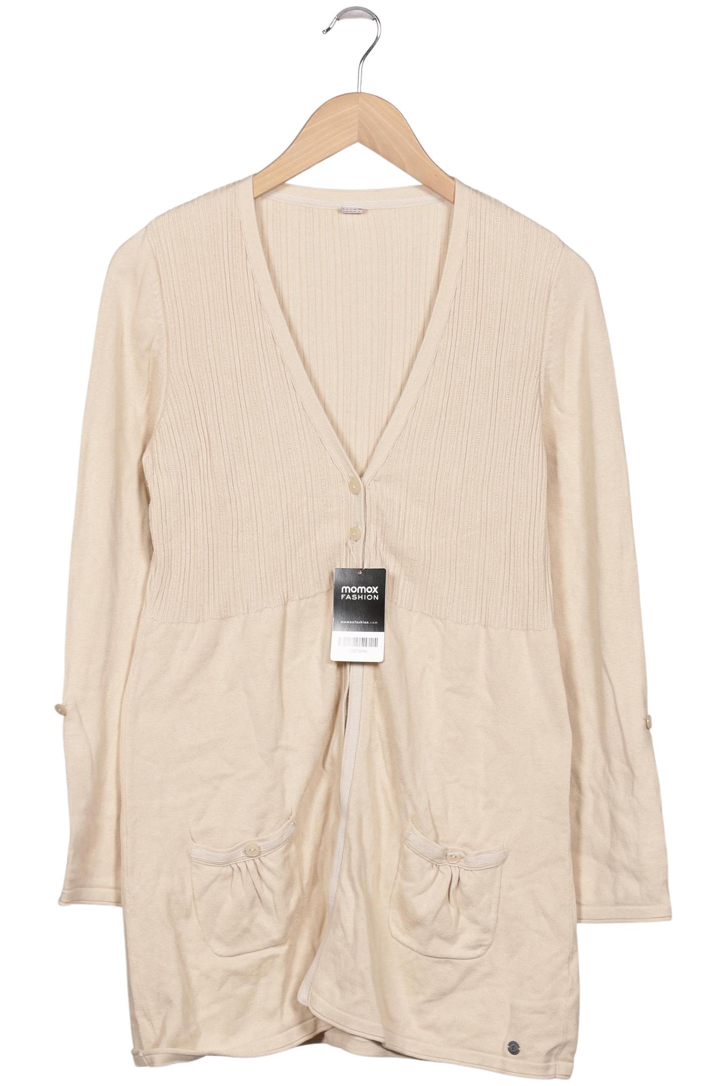 

s.Oliver Damen Strickjacke, beige, Gr. 42