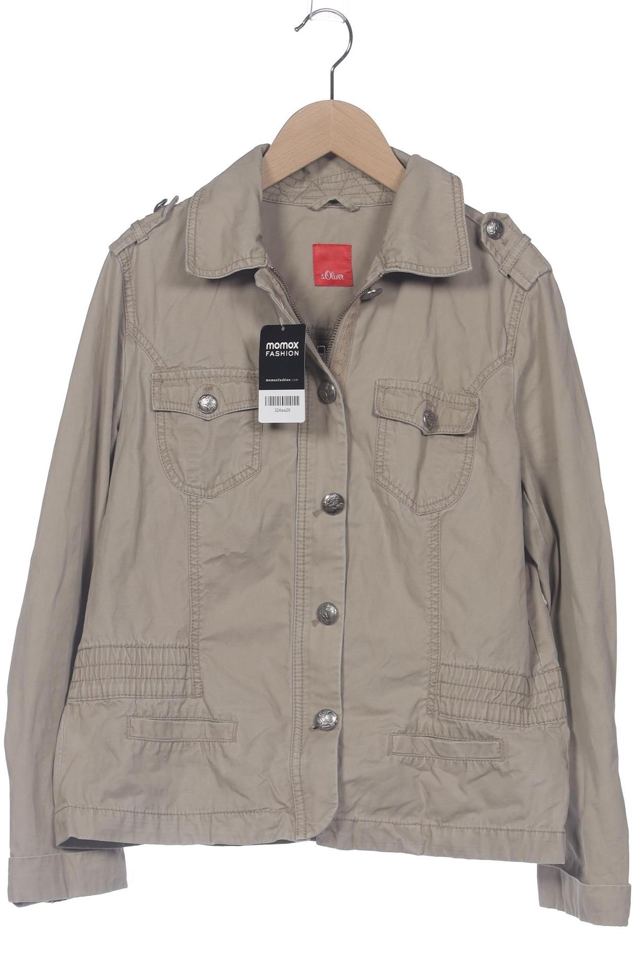 

s.Oliver Damen Jacke, grau, Gr. 40