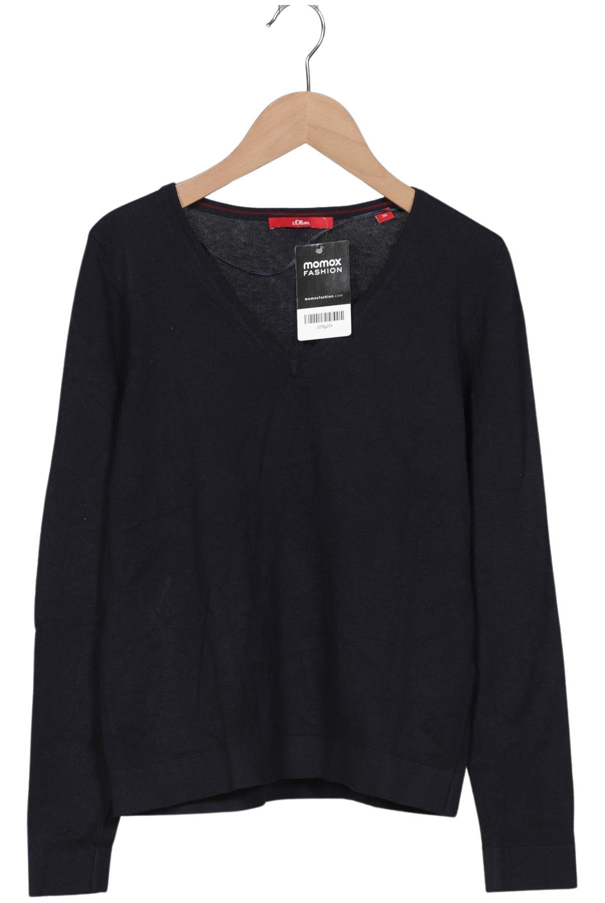 

s.Oliver Damen Pullover, marineblau, Gr. 36