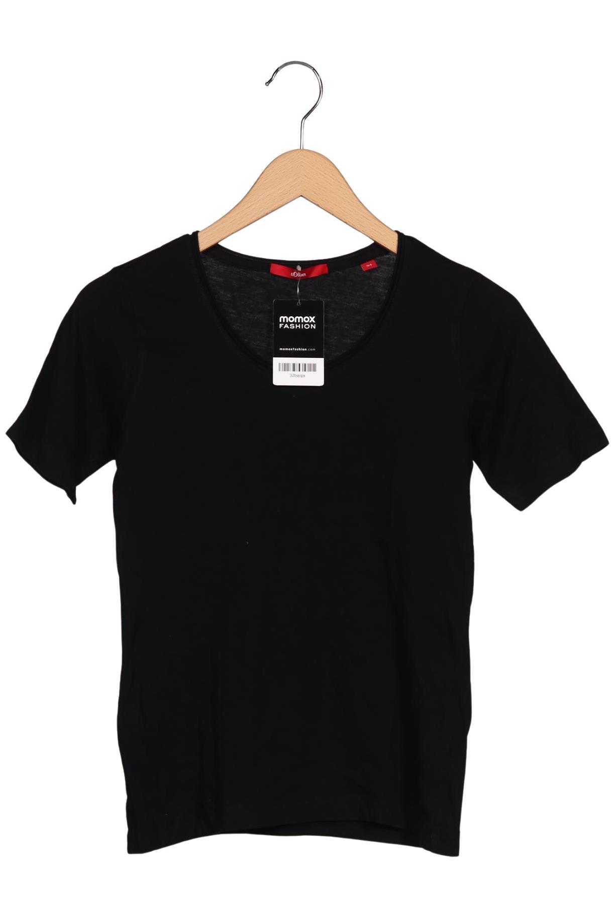 

s.Oliver Damen T-Shirt, schwarz, Gr. 34