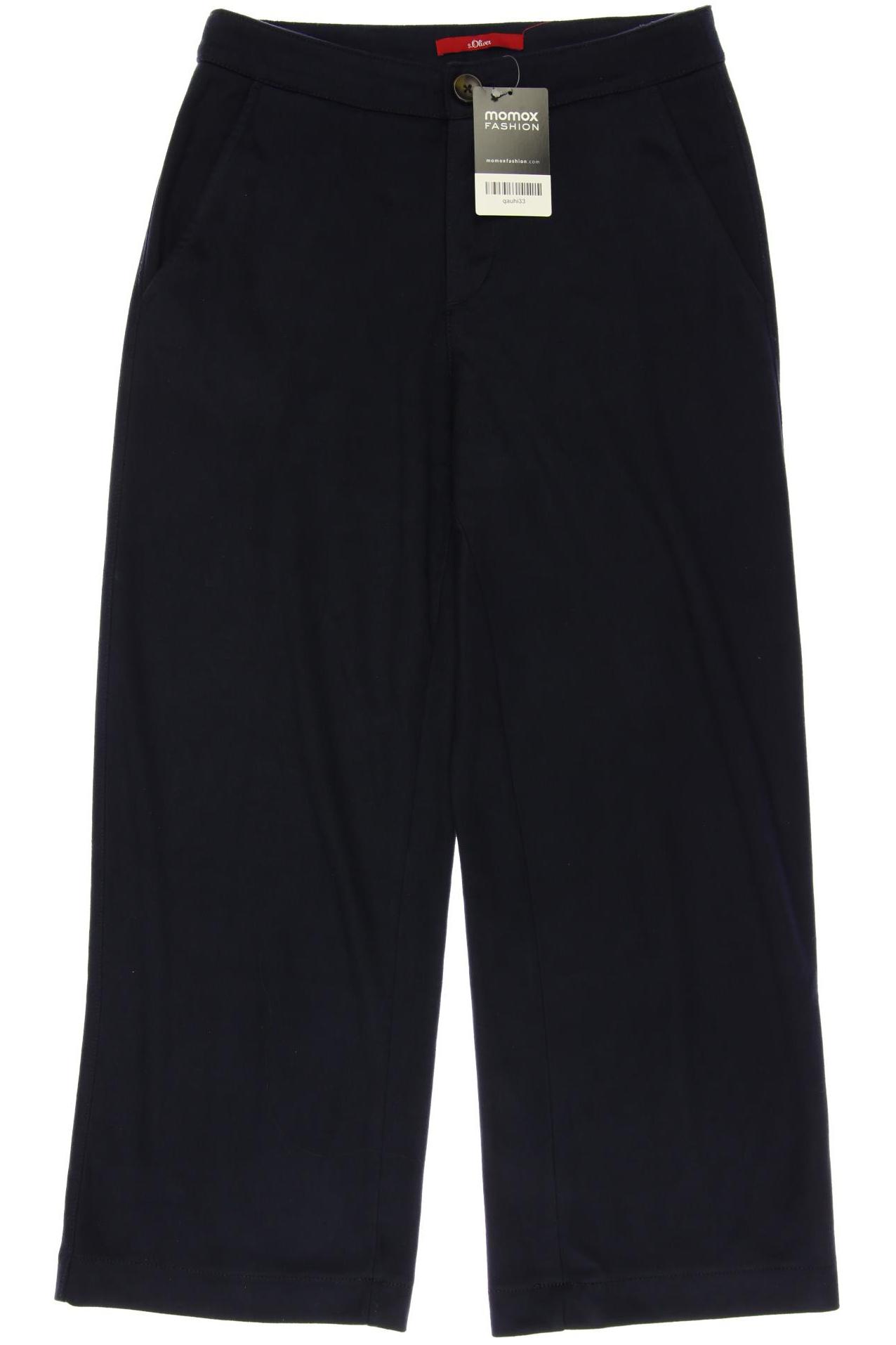

s.Oliver Damen Stoffhose, marineblau, Gr. 34