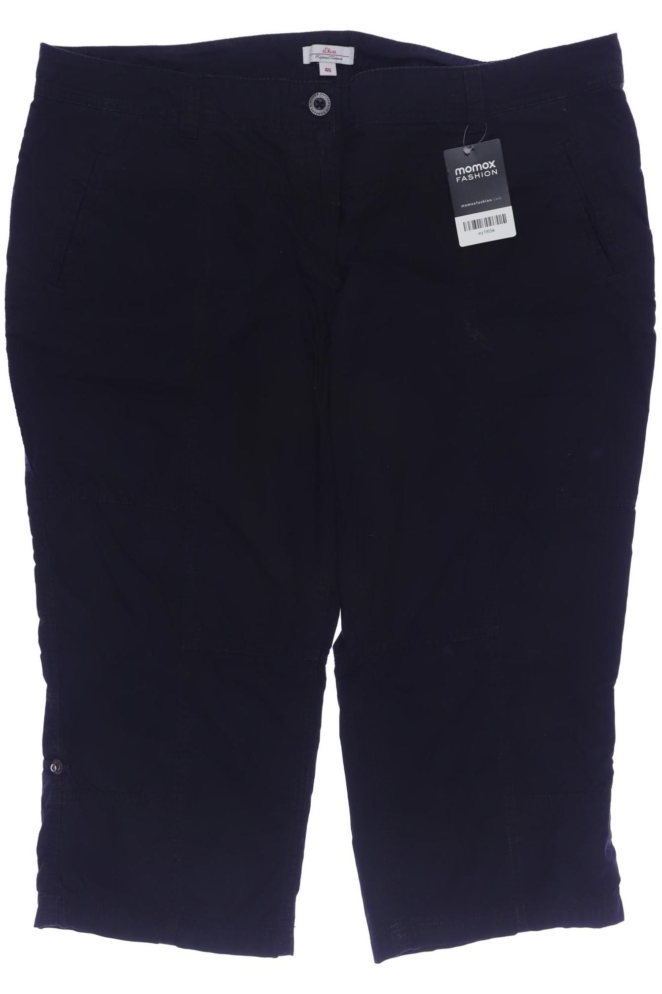 

s.Oliver Damen Shorts, schwarz, Gr. 46