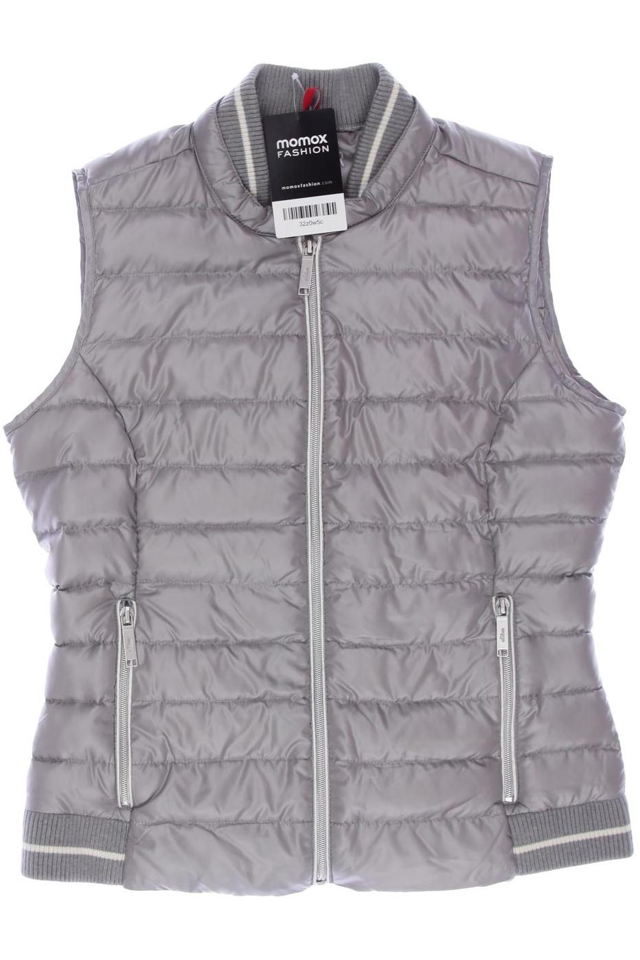 

s.Oliver Damen Weste, grau, Gr. 34