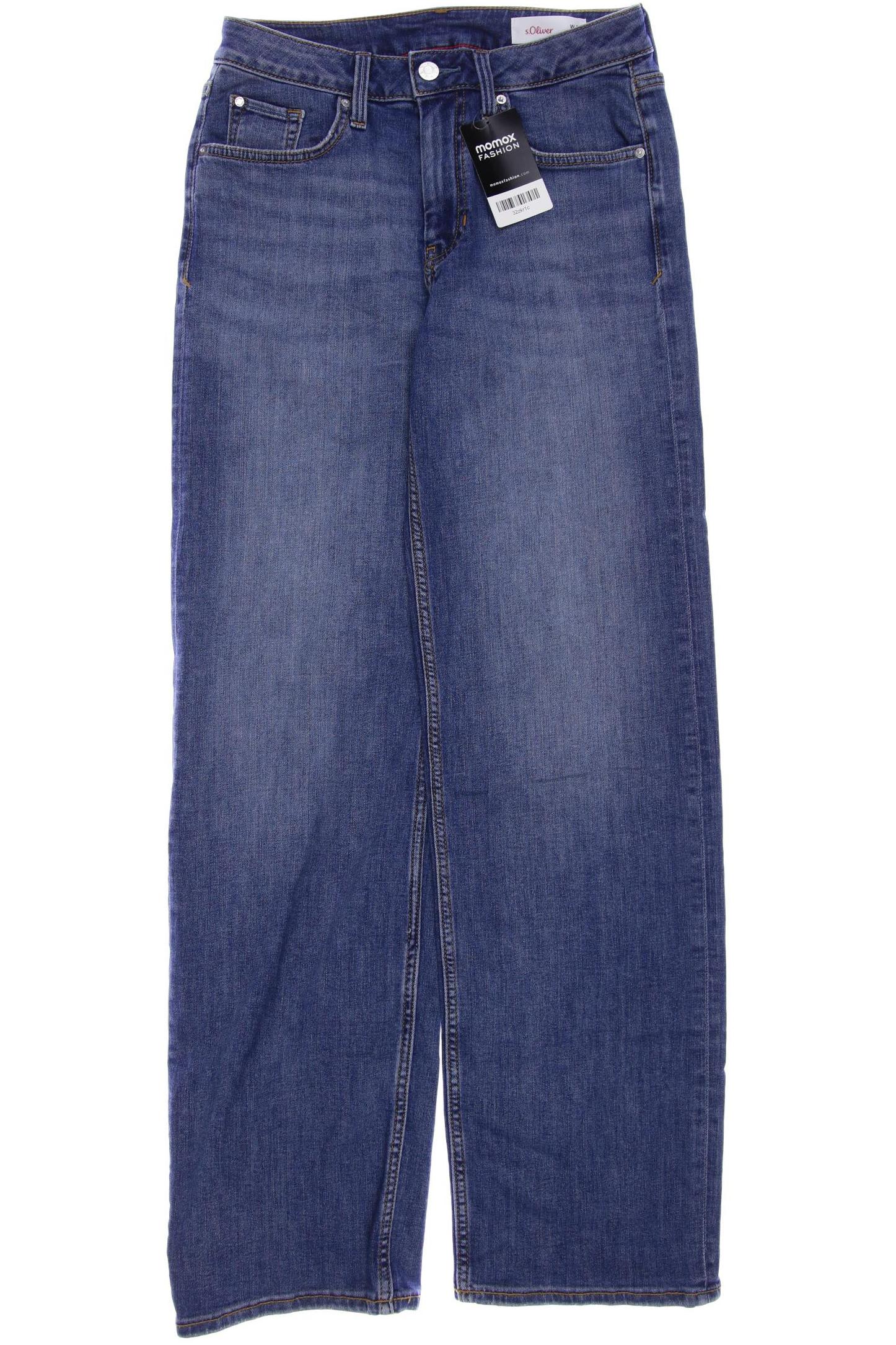 

s.Oliver Damen Jeans, blau