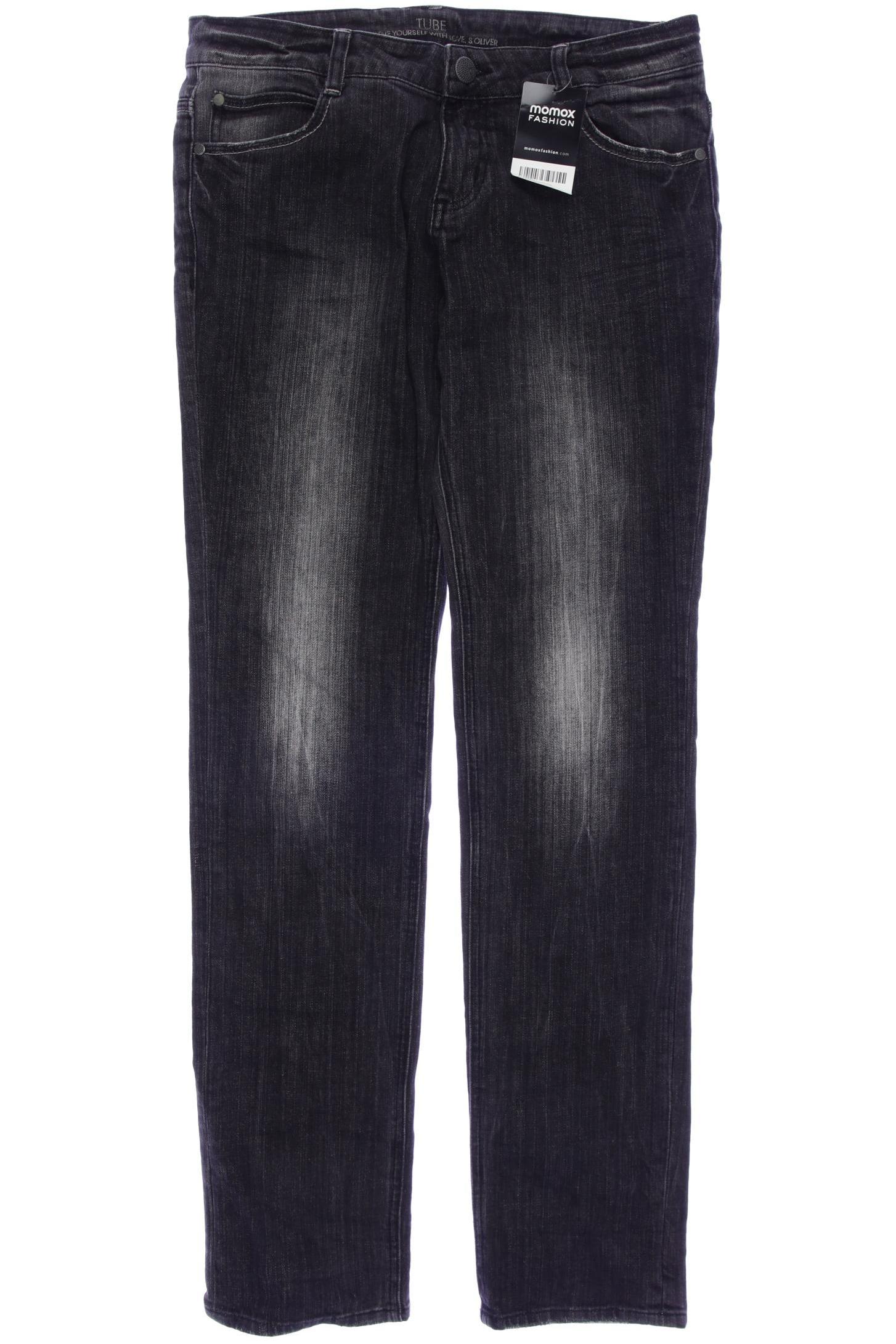 

s.Oliver Damen Jeans, schwarz, Gr. 38
