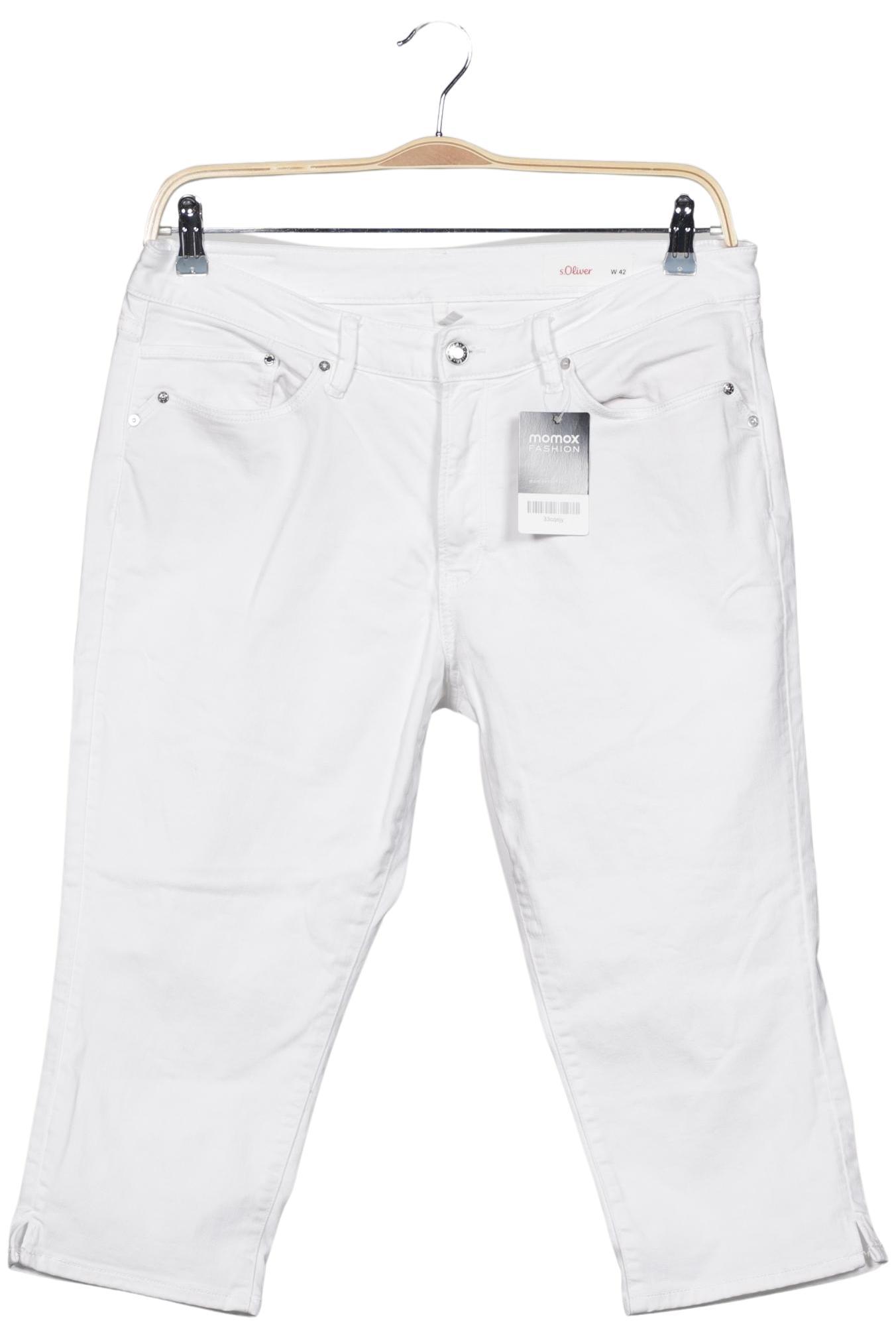 

s.Oliver Damen Shorts, weiß, Gr. 42