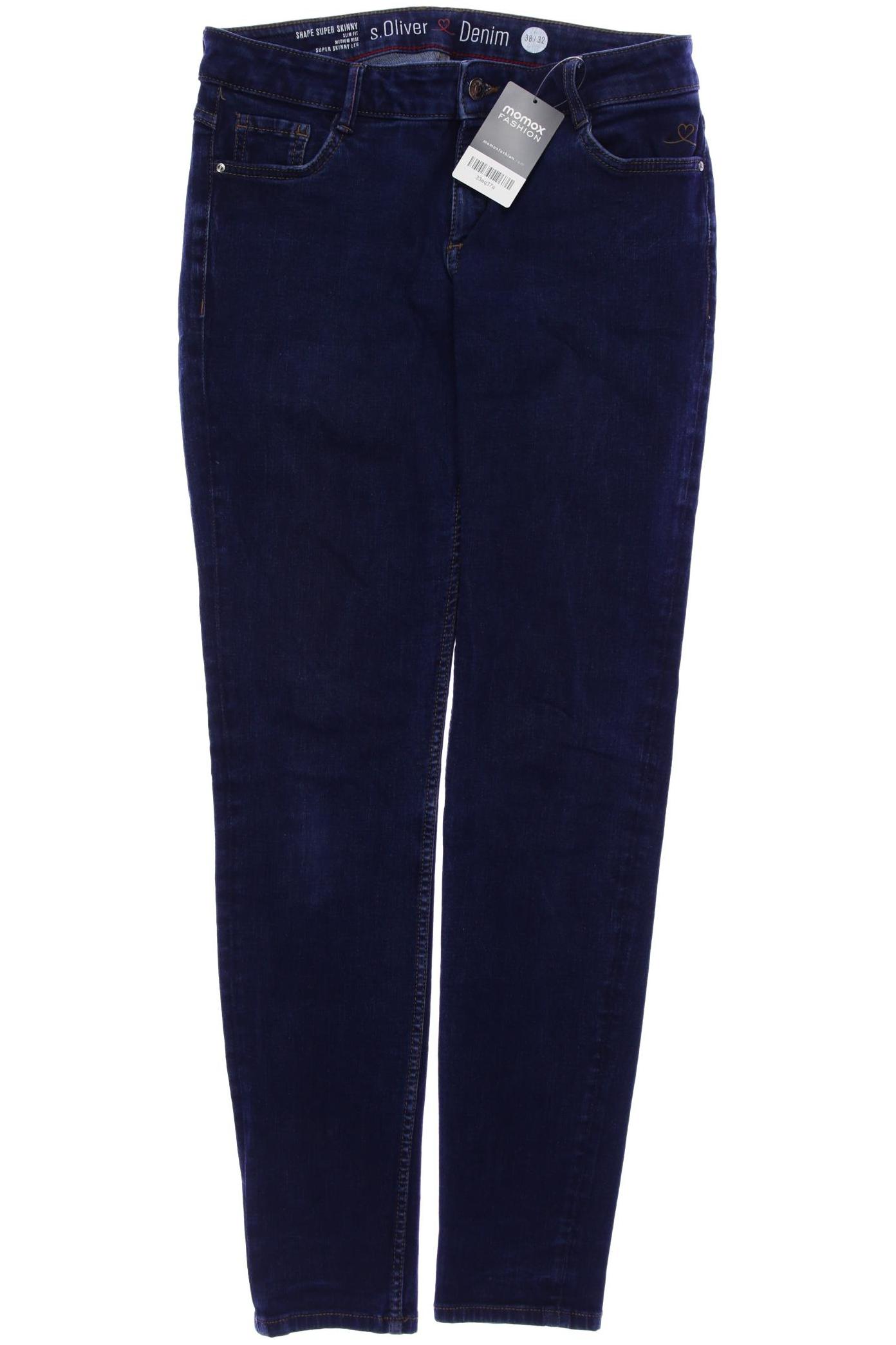 

s.Oliver Damen Jeans, marineblau
